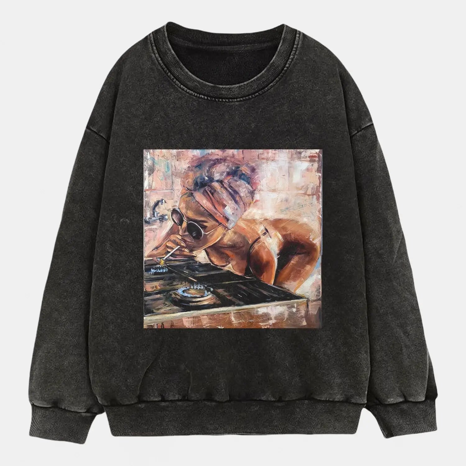 Artistic Oil Painting Tee