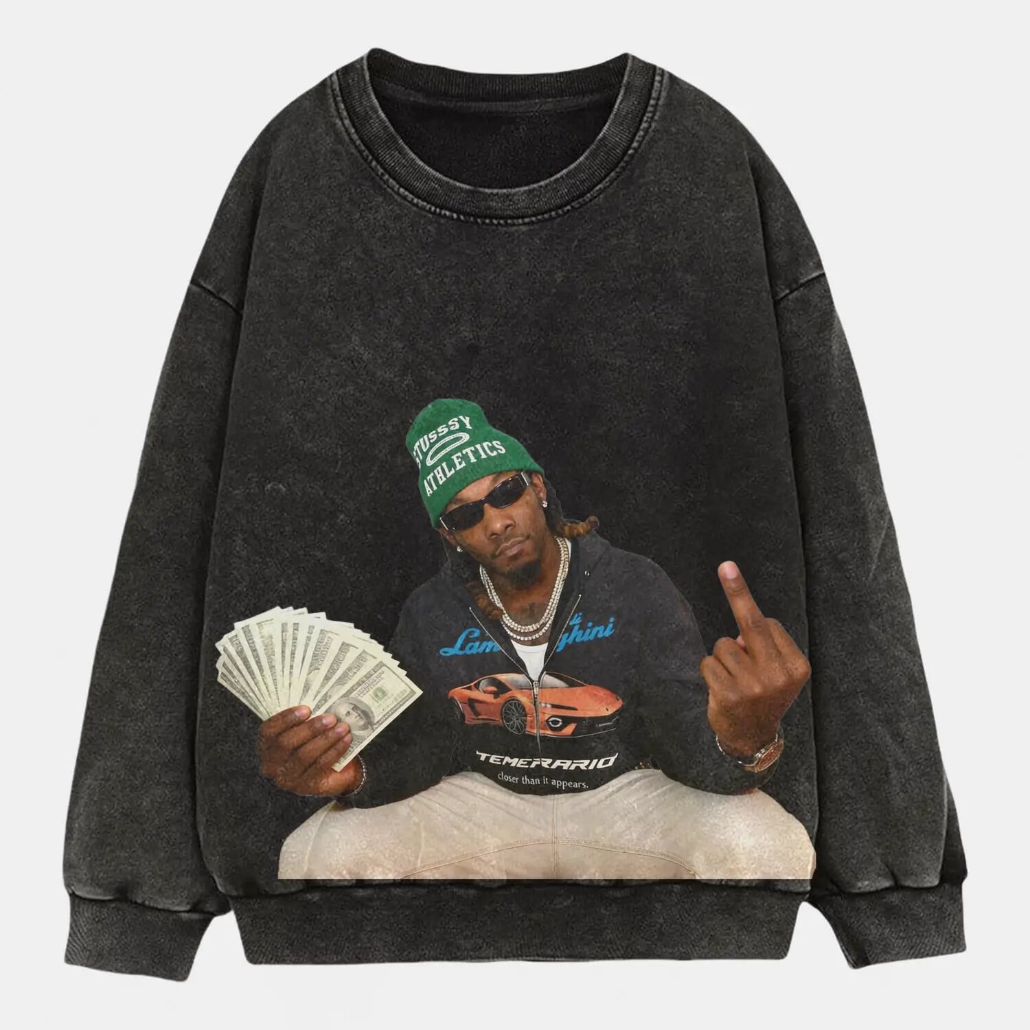 Offset Money Tee