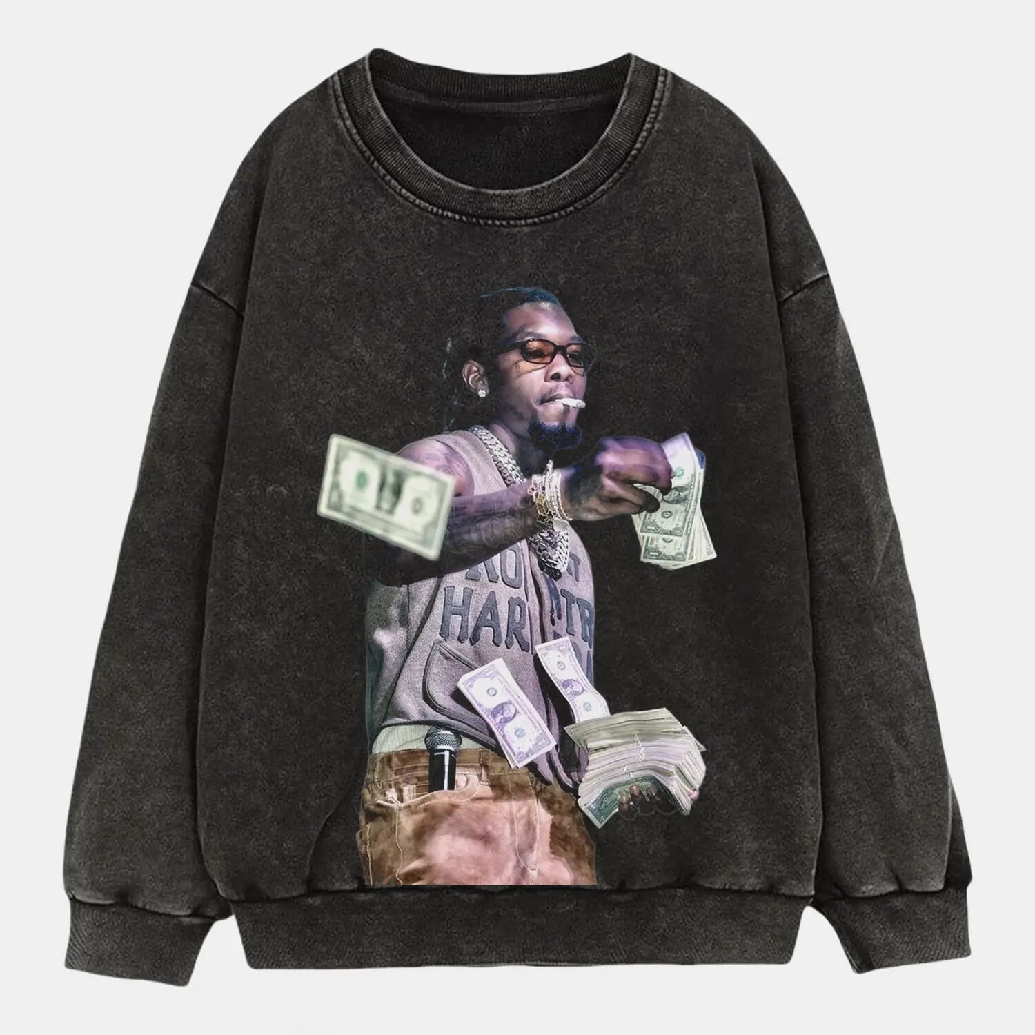 Money Distribution Offset Tee