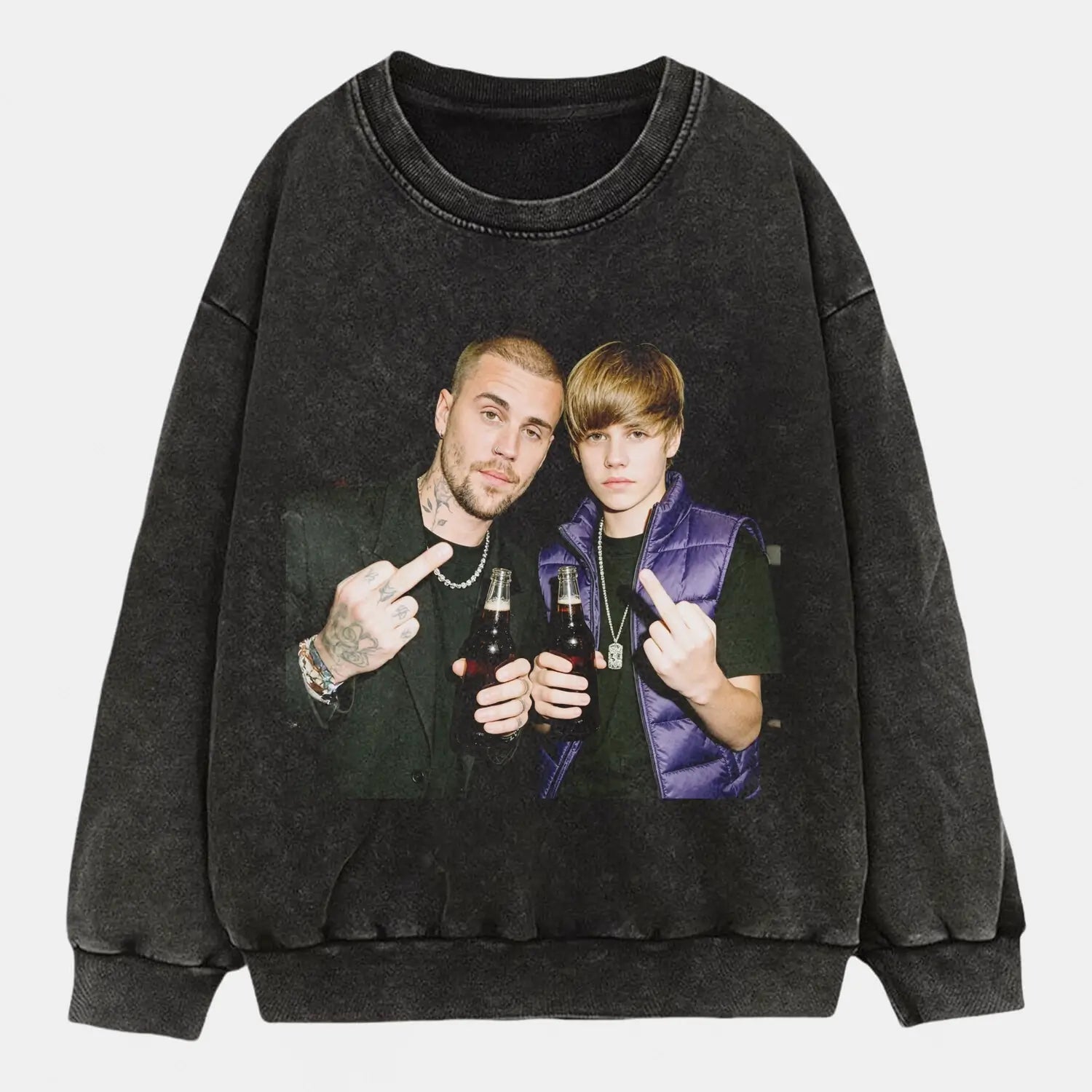 Justin Bieber and Himself 1.0 Tee