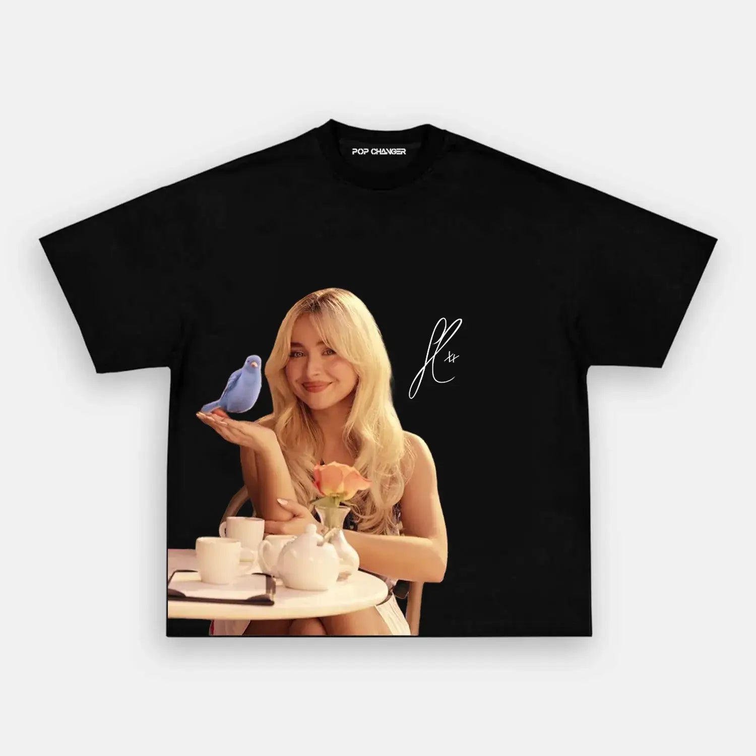 Sabrina Carpenter Bird Tee - POPCHANGER