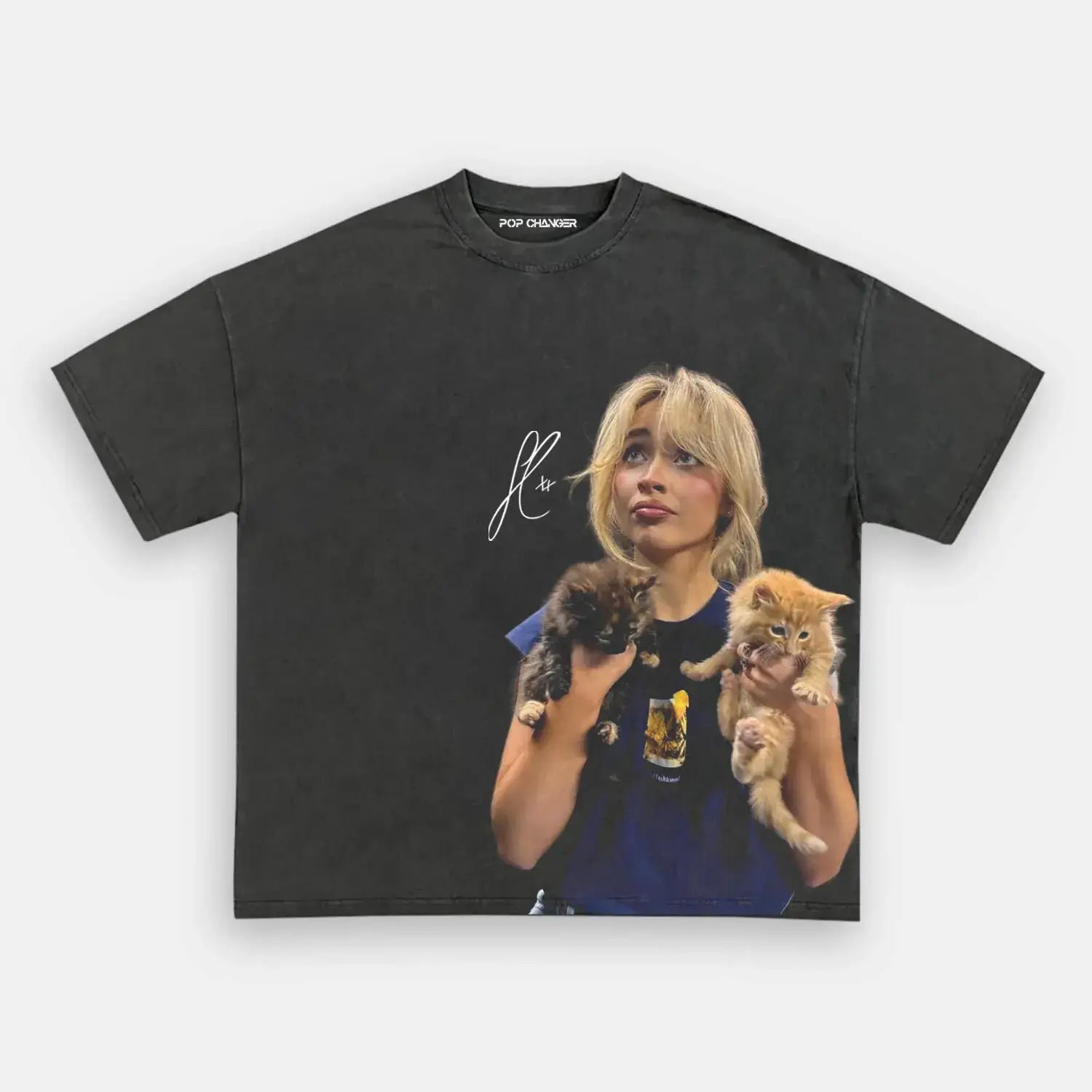 Sabrina Carpenter Cat Cat Tee - POPCHANGER
