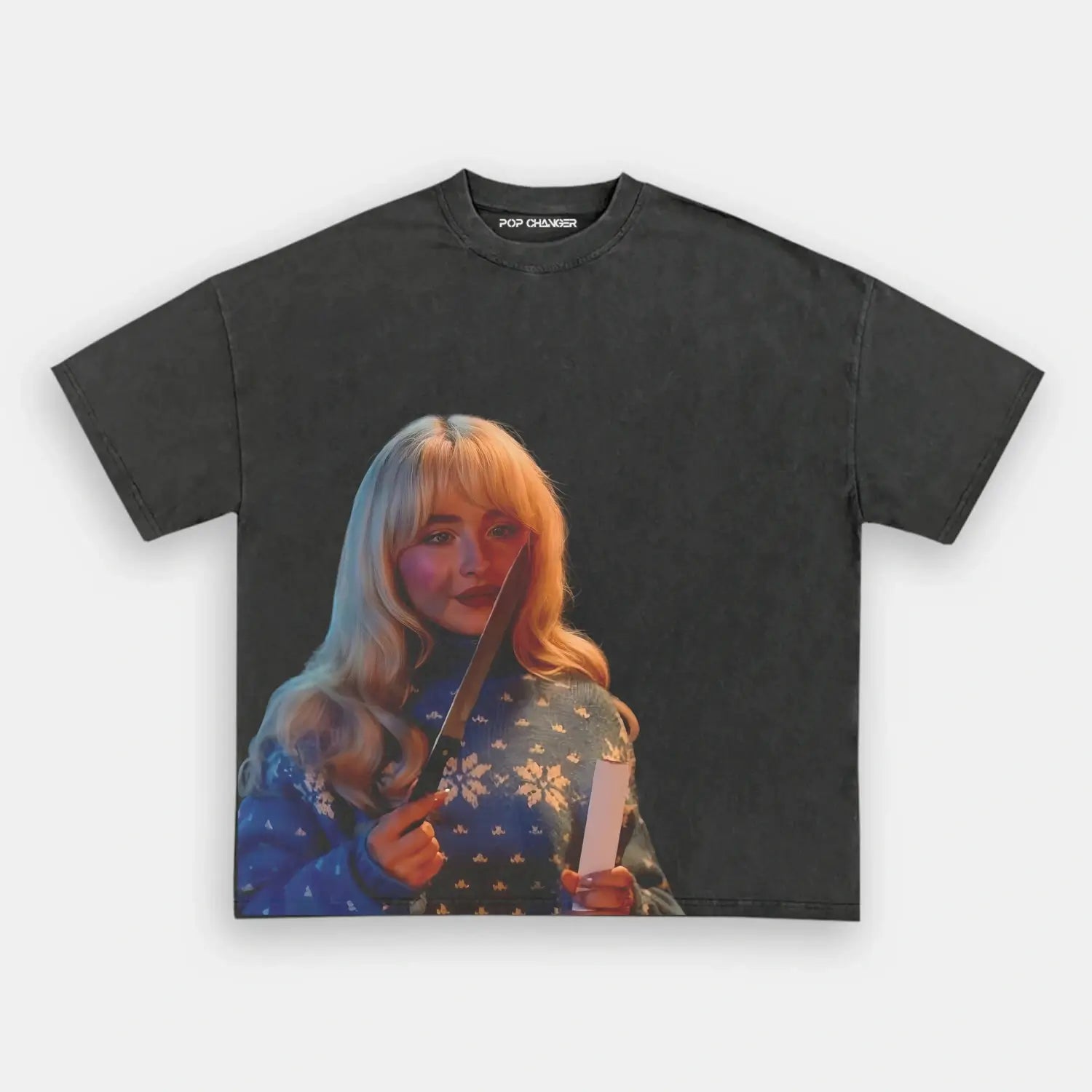 Sabrina Carpenter Knife Tee - POPCHANGER