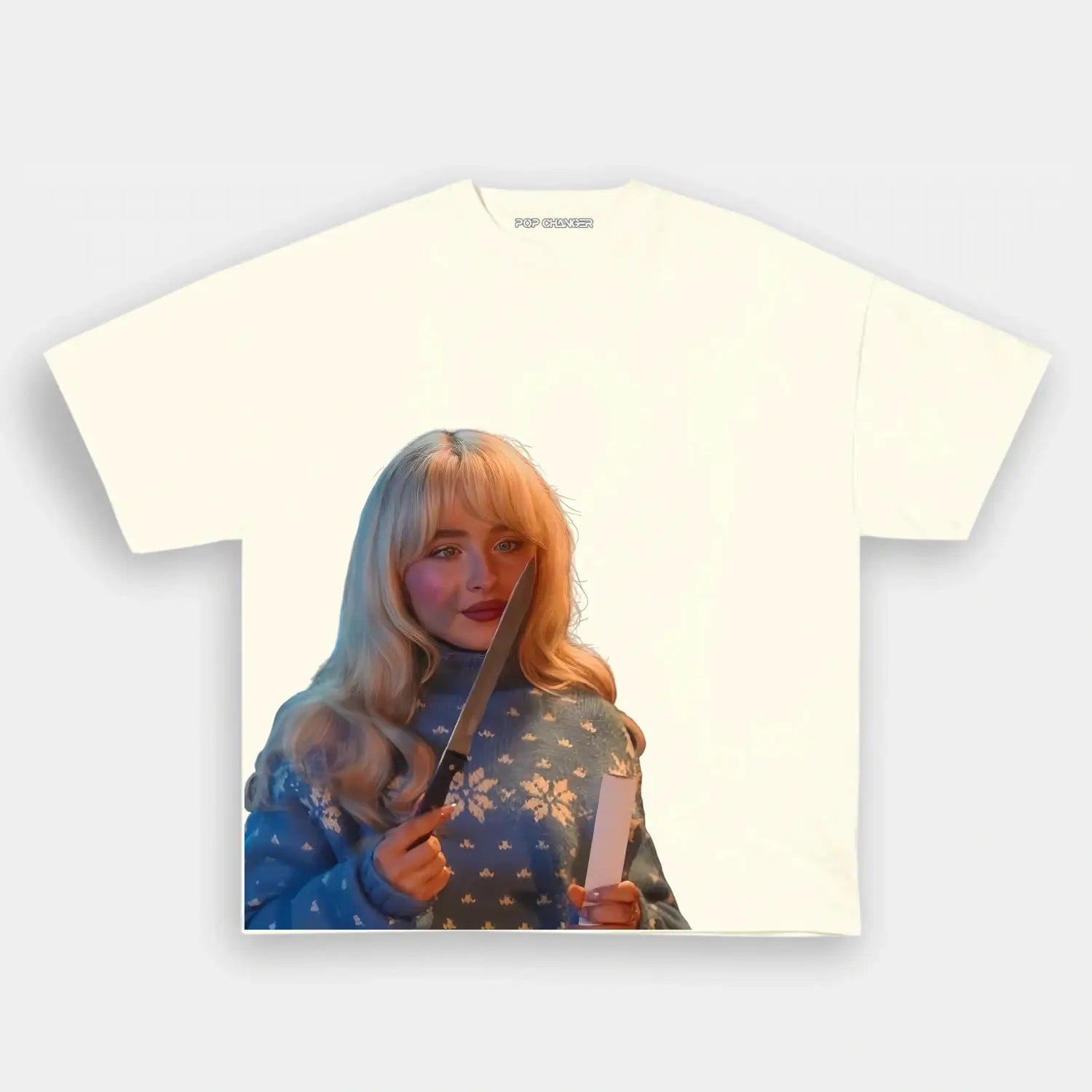 Sabrina Carpenter Knife Tee - POPCHANGER