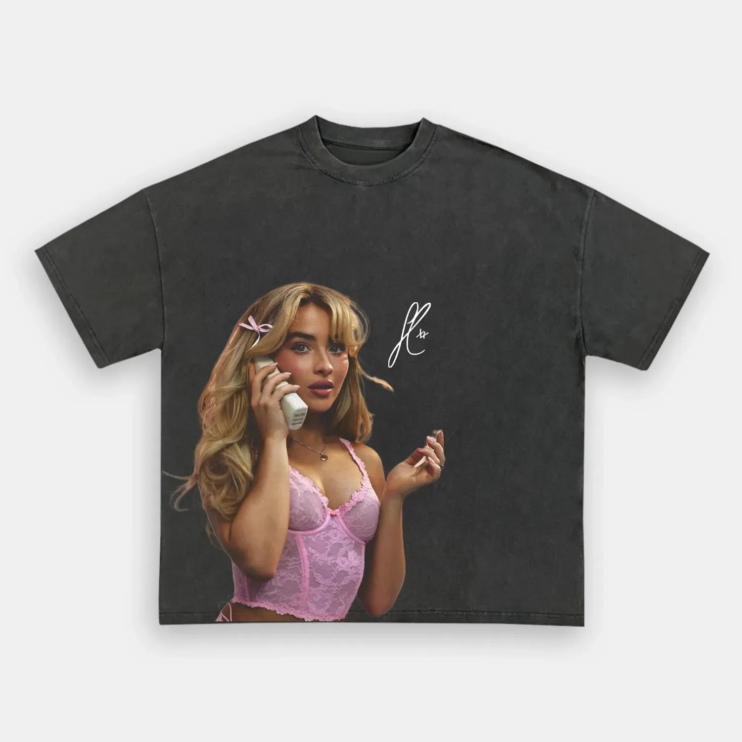 Sabrina Carpenter Phone Tee - POPCHANGER