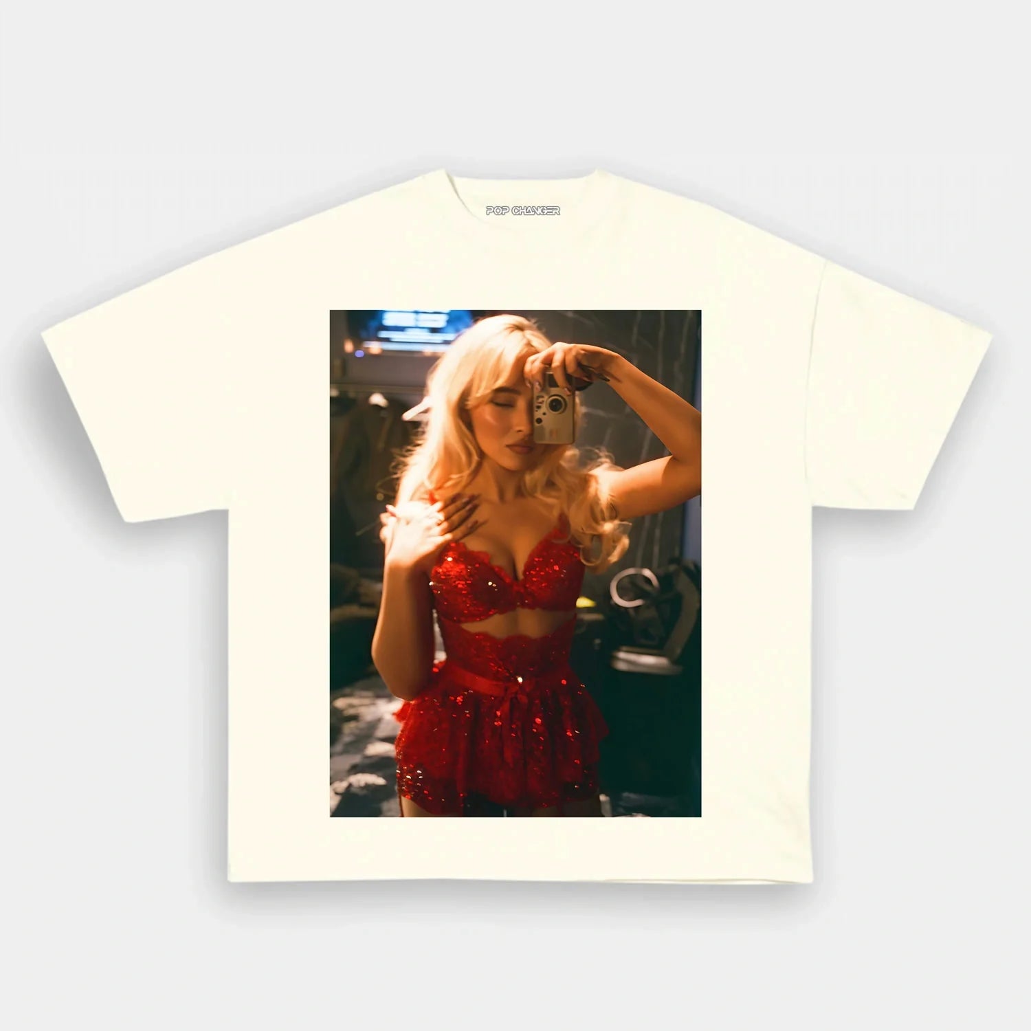 Sabrina Carpenter Selfie Tee - POPCHANGER