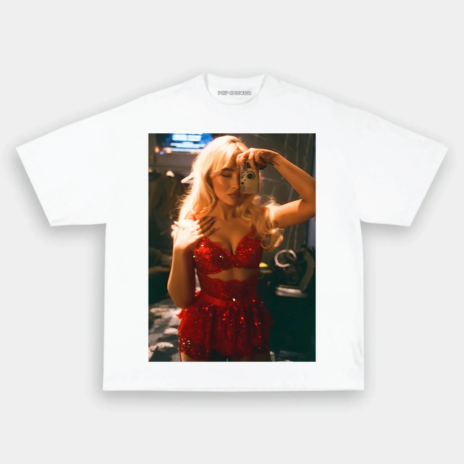 Sabrina Carpenter Selfie Tee - POPCHANGER