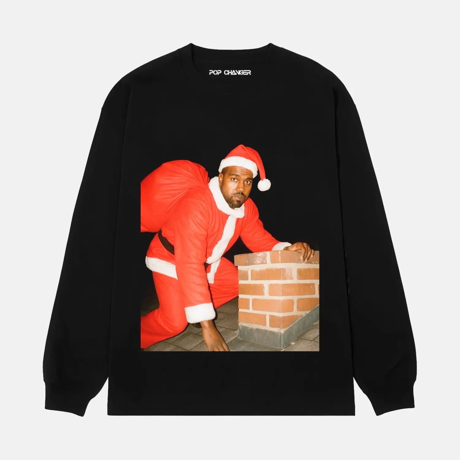 Santa Kanye Tee - POPCHANGER