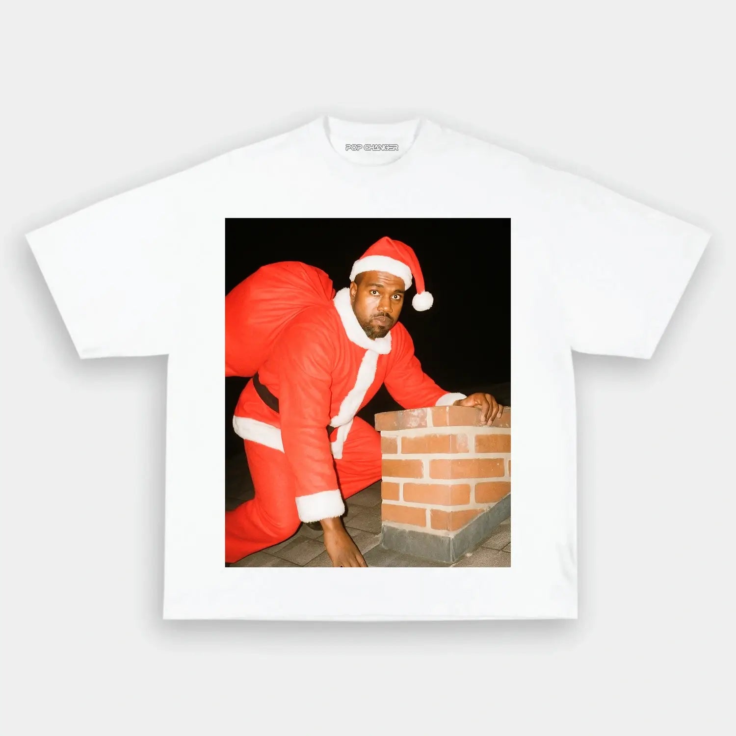 Santa Kanye Tee - POPCHANGER