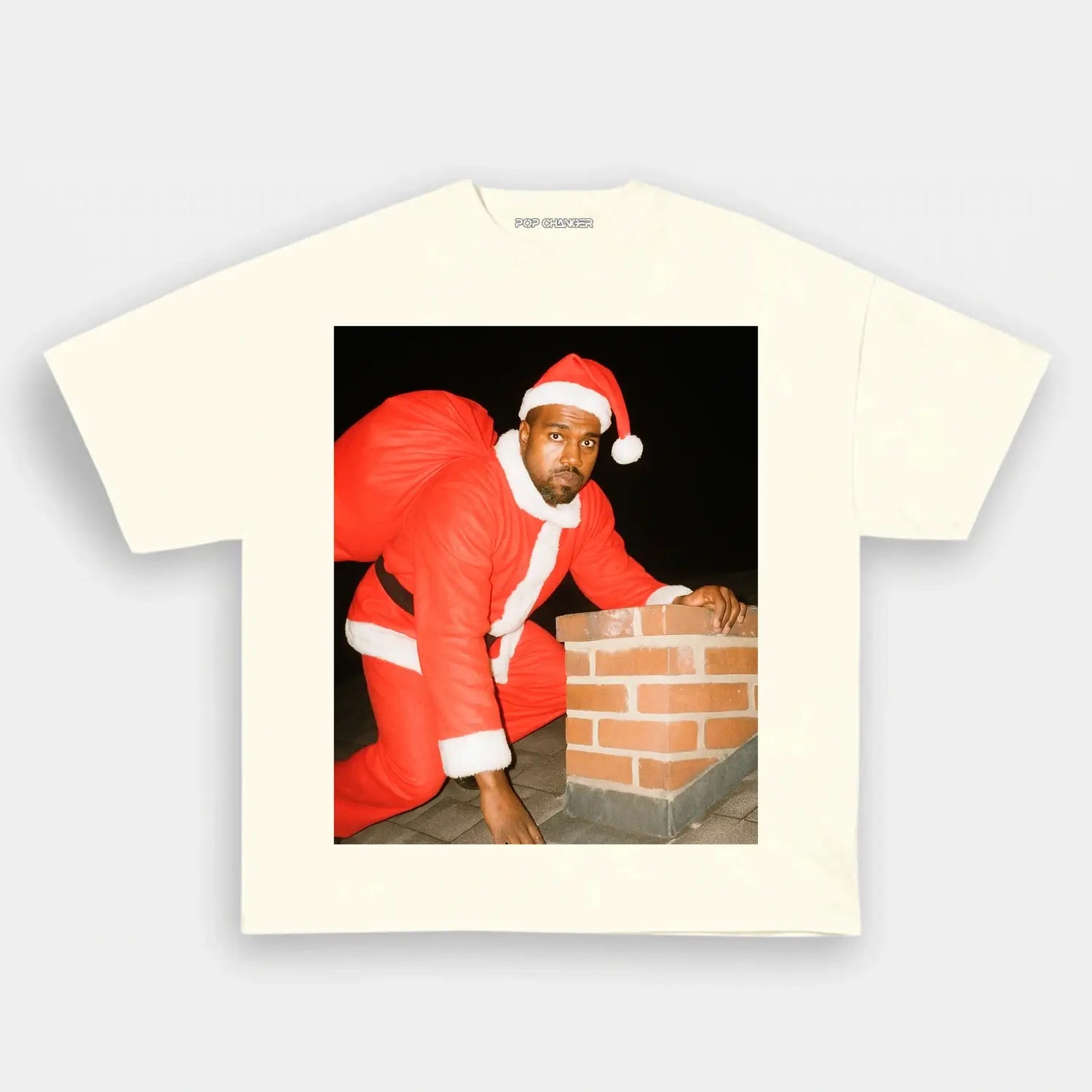 Santa Kanye Tee - POPCHANGER