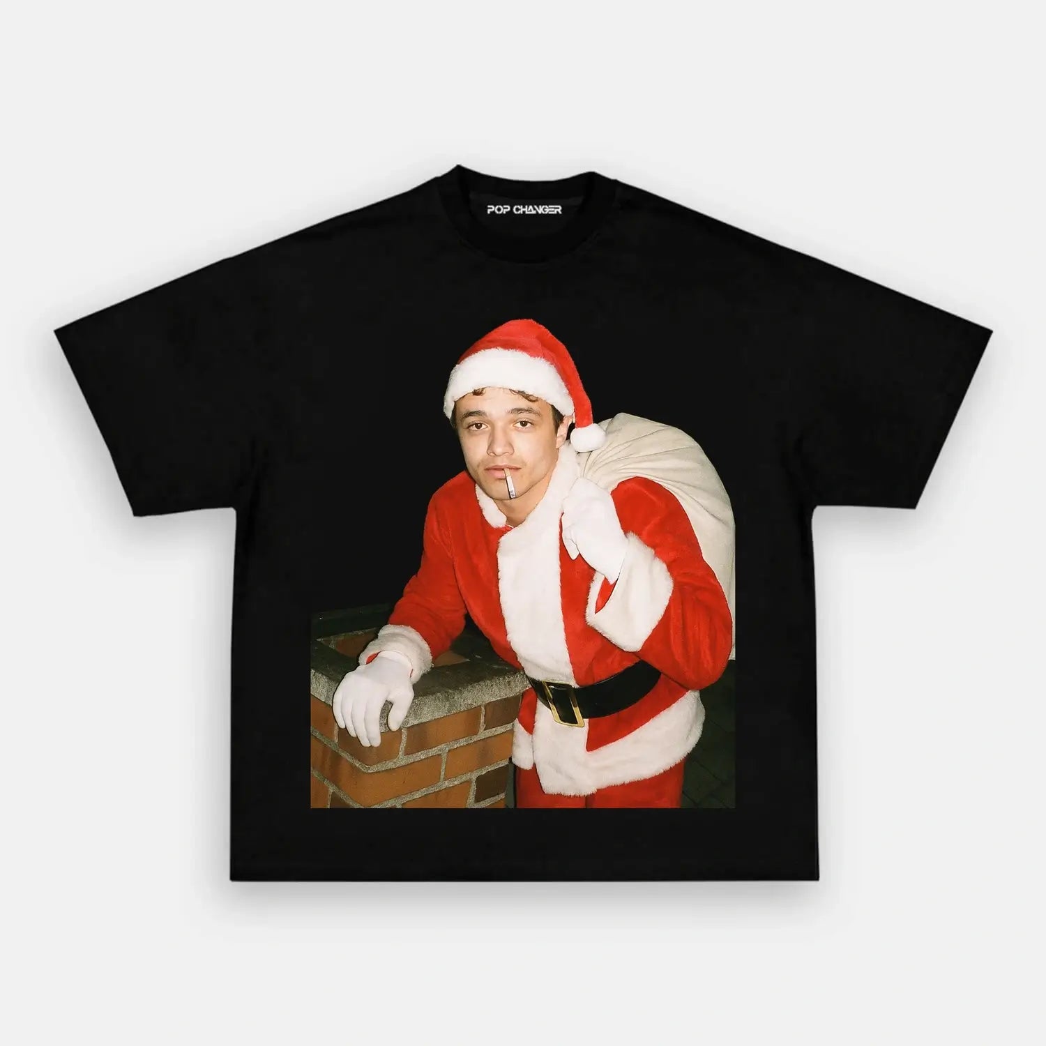 Santa Norris Tee - POPCHANGER