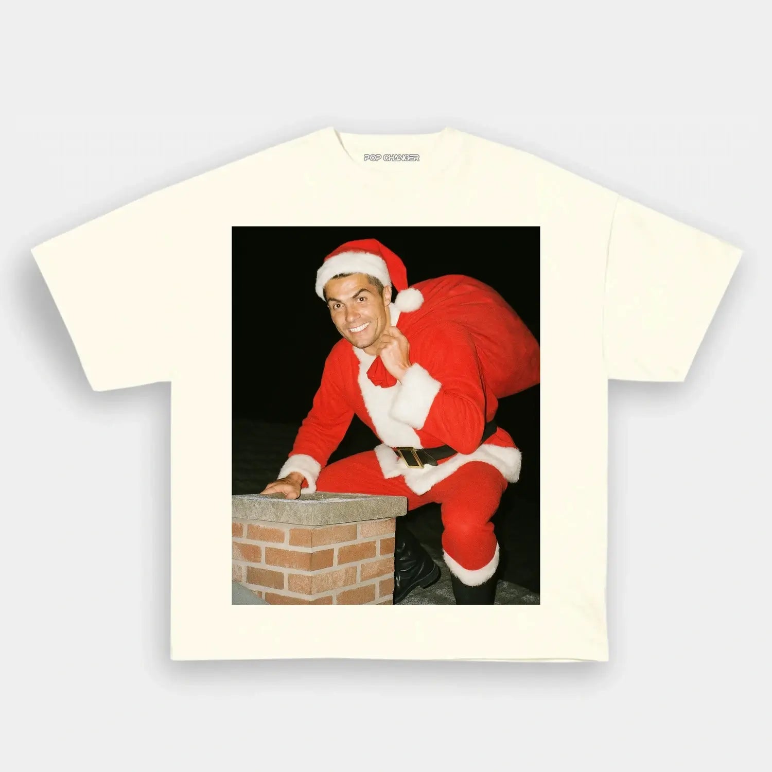 Santa Ronaldo Tee - POPCHANGER