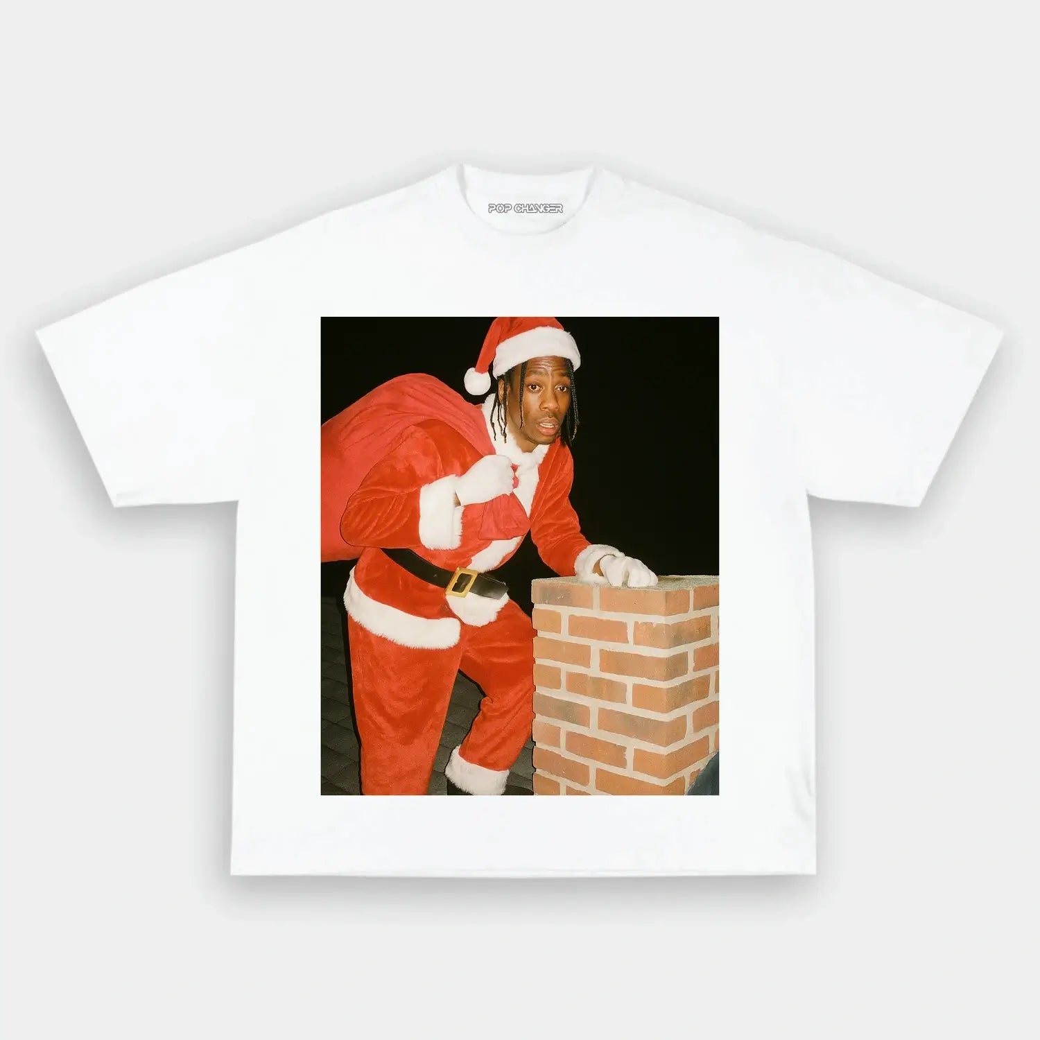 Santa Scott Tee - POPCHANGER