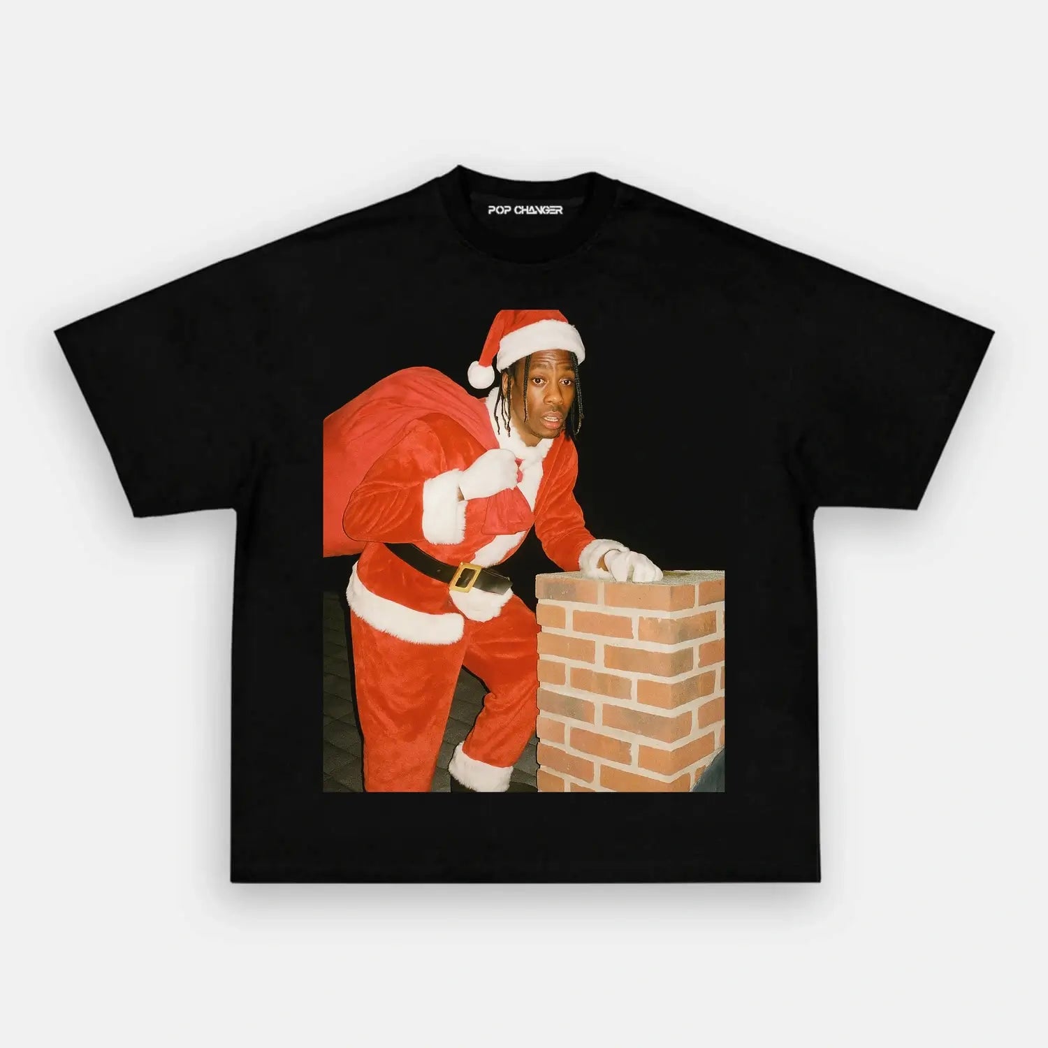 Santa Scott Tee - POPCHANGER