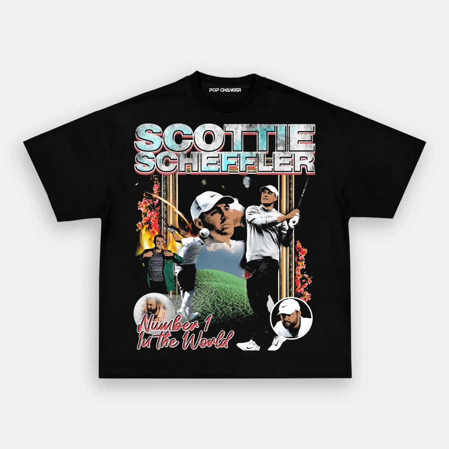 Scottie Scheffler 1st Tee - POPCHANGER