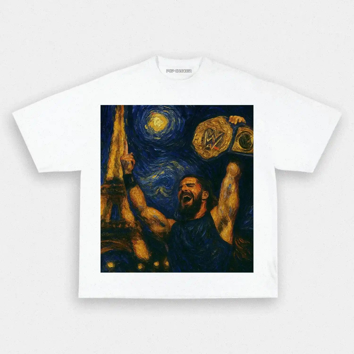 Seth Rollins Paris Tee 2.0 - POPCHANGER