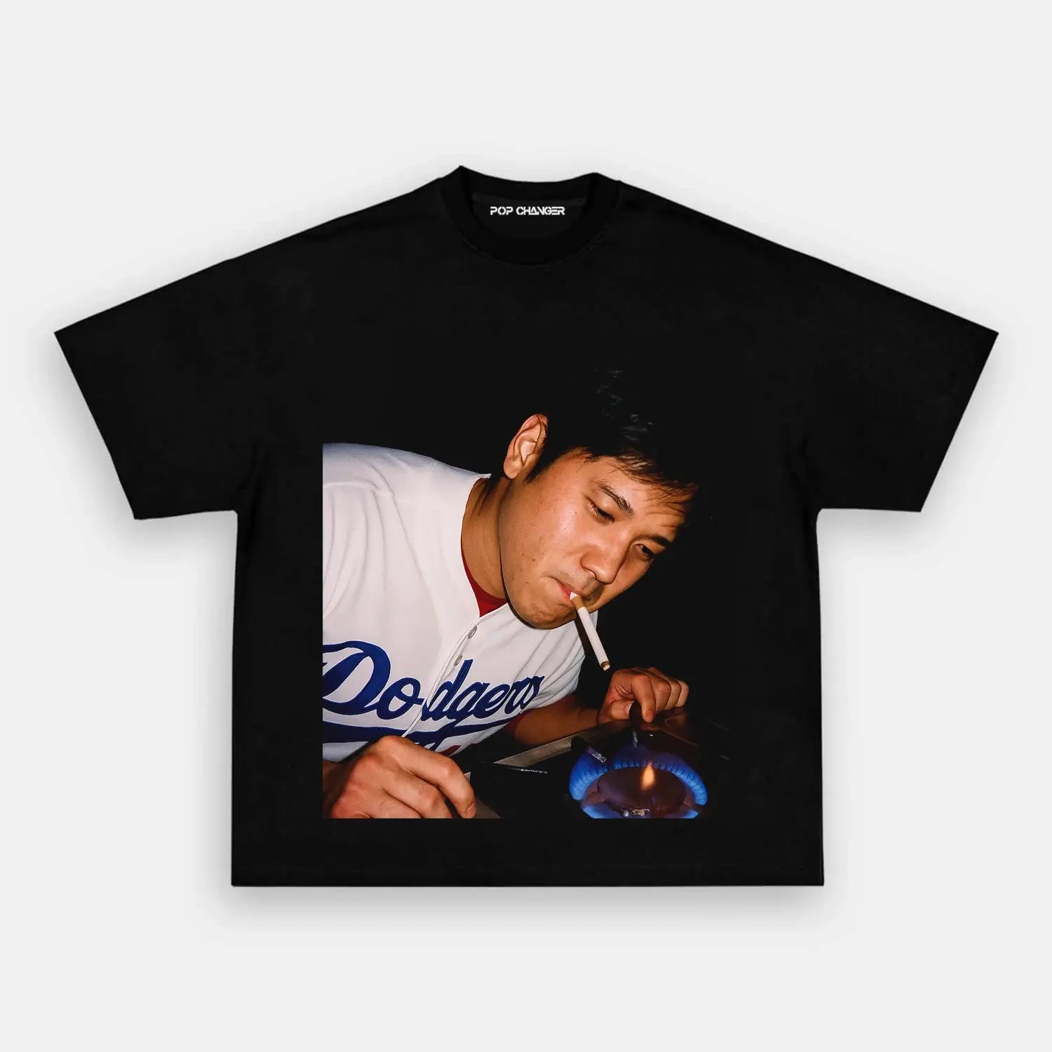 Shohei Ohtani Smoking Tee - POPCHANGER