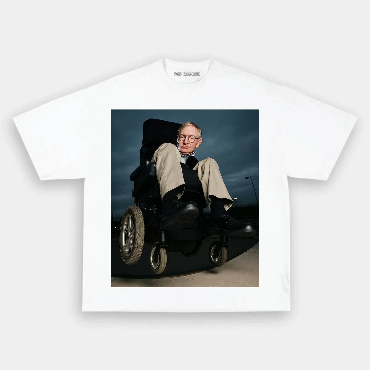 Stephen Hawking Skate Boarding Tee