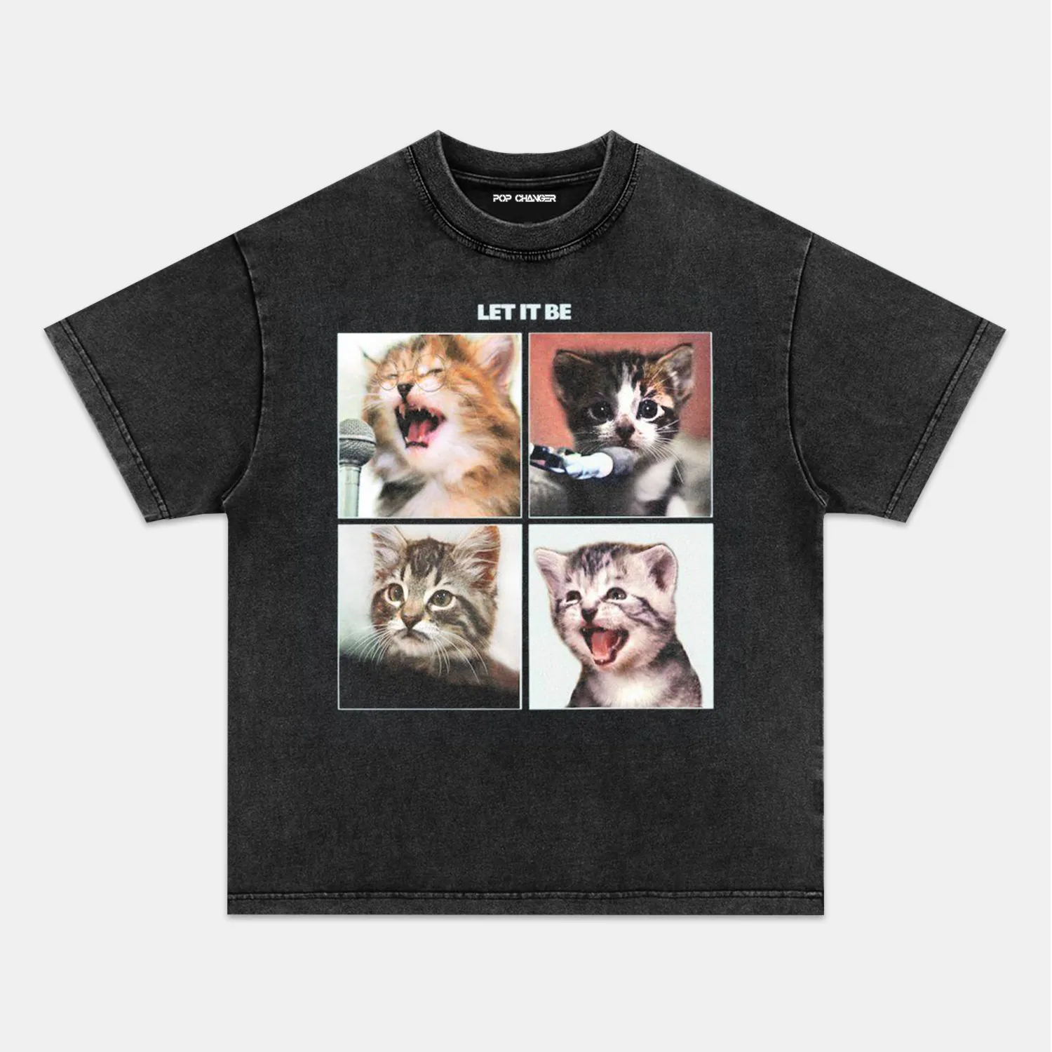 THE BEATLES CAT TEE - POPCHANGER