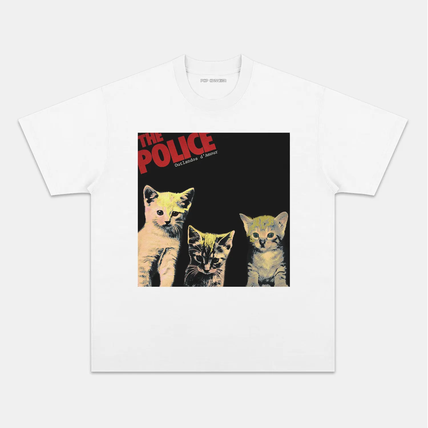 THE POLICE CAT TEE - POPCHANGER