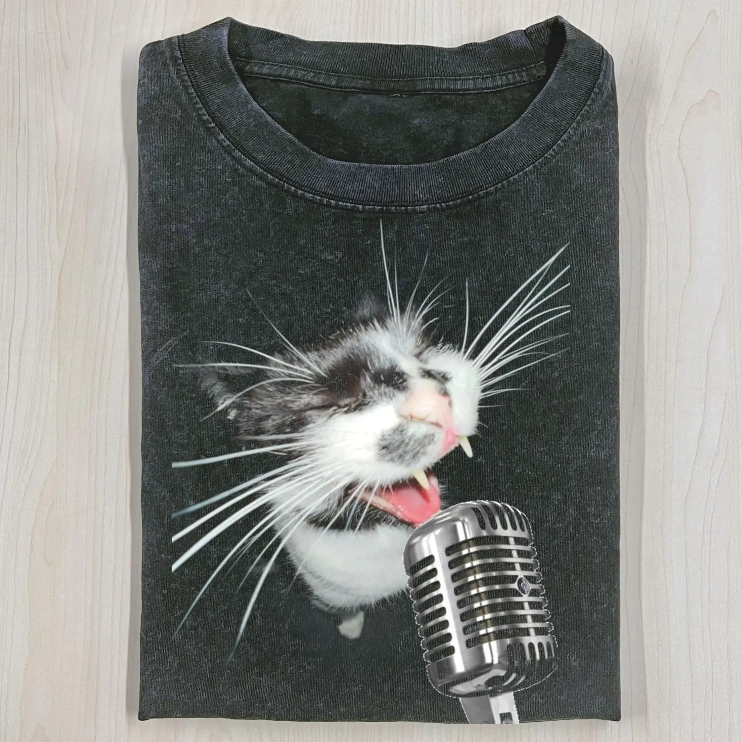 THE SINGING CAT T-SHIRT - POPCHANGER