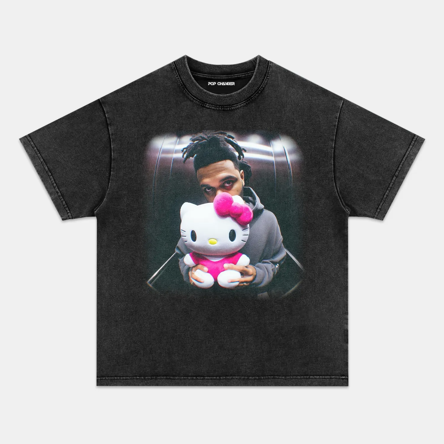 THE WEEKND & HELLO KITY TEE - POPCHANGER