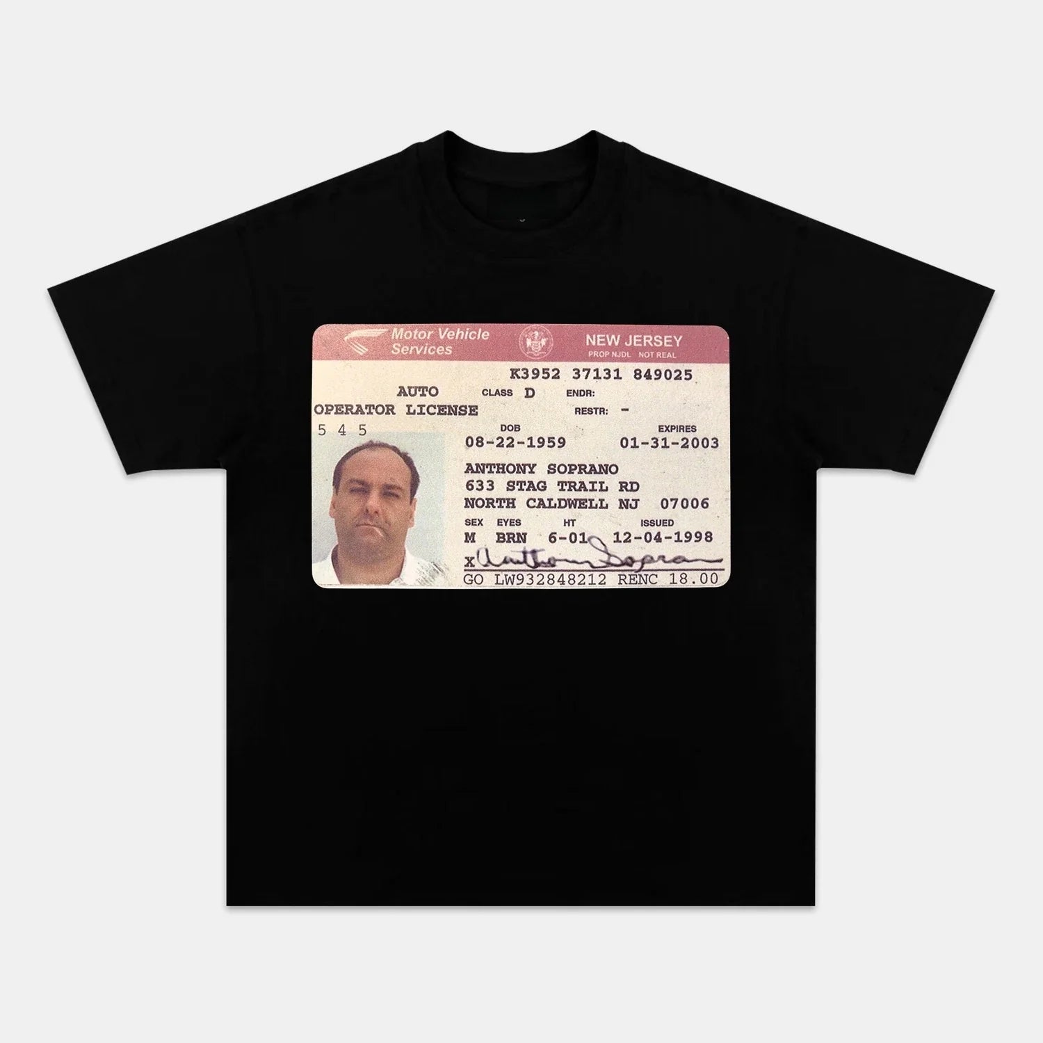 TONY SOPRANO TEE - POPCHANGER