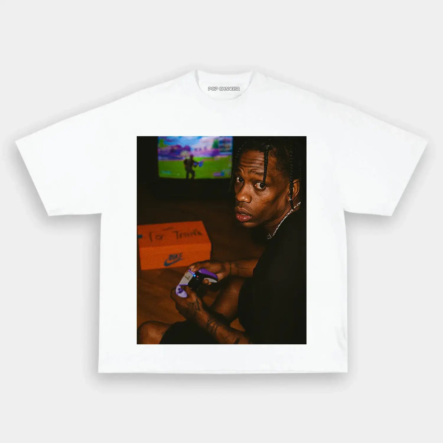TRAVIS SCOTT GAME TEE - POPCHANGER