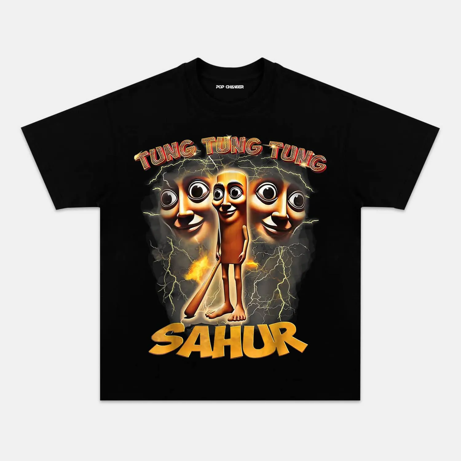 TUNG TUNG SAHUR TEE - POPCHANGER