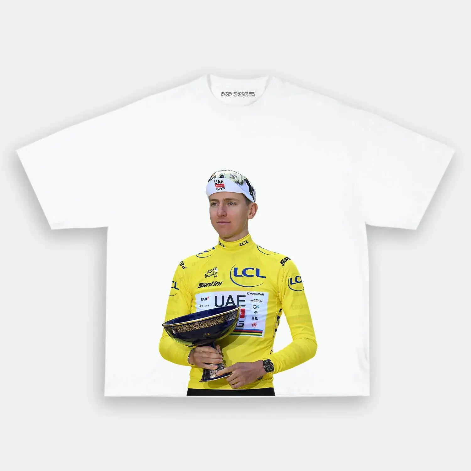 Tadej Pogačar 2025 Champion Tee 2.0 - POPCHANGER