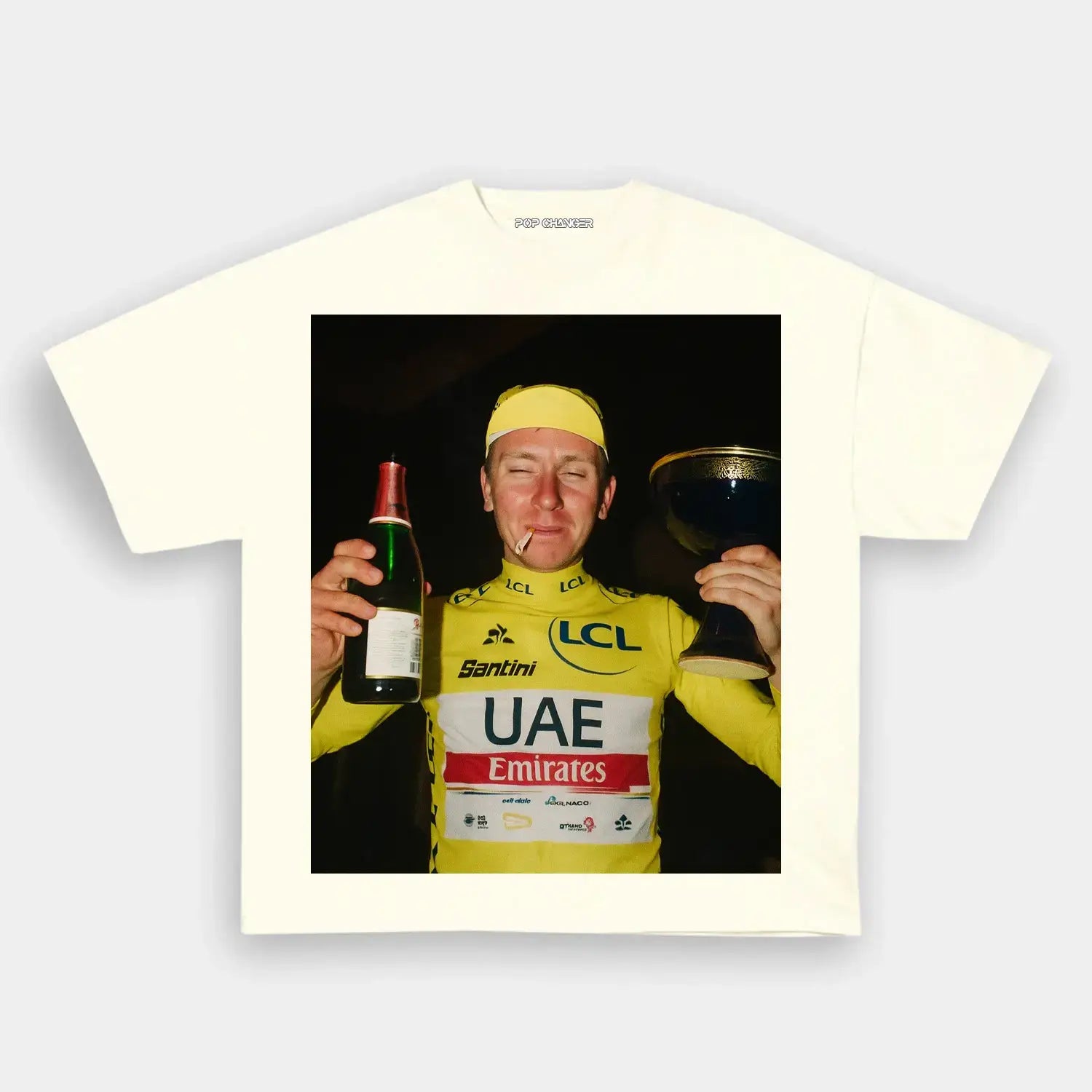 Tadej Pogačar 2025 Champion Tee - POPCHANGER