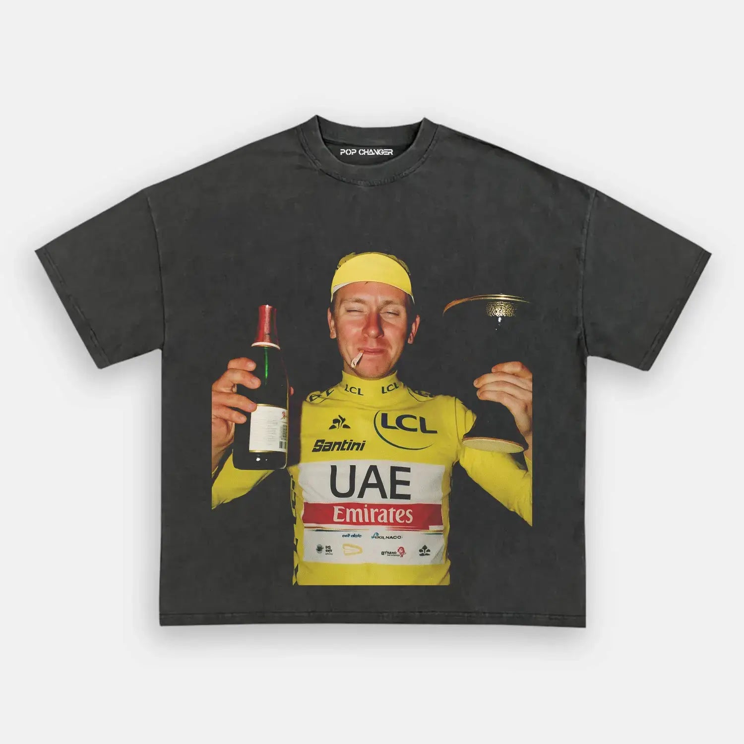 Tadej Pogačar 2025 Champion Tee - POPCHANGER