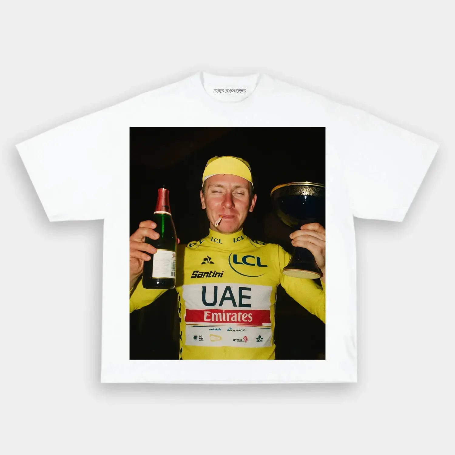 Tadej Pogačar 2025 Champion Tee - POPCHANGER