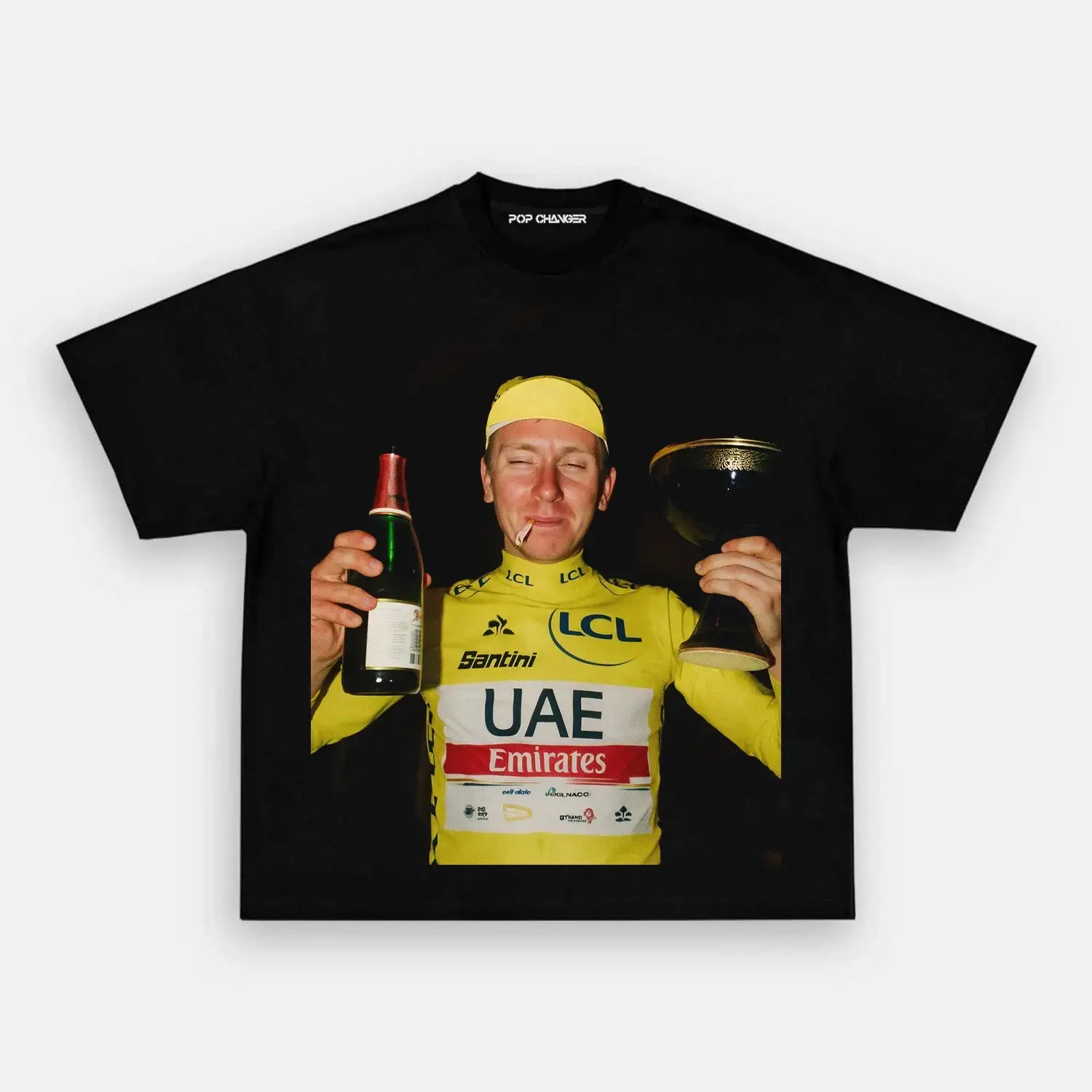 Tadej Pogačar 2025 Champion Tee - POPCHANGER