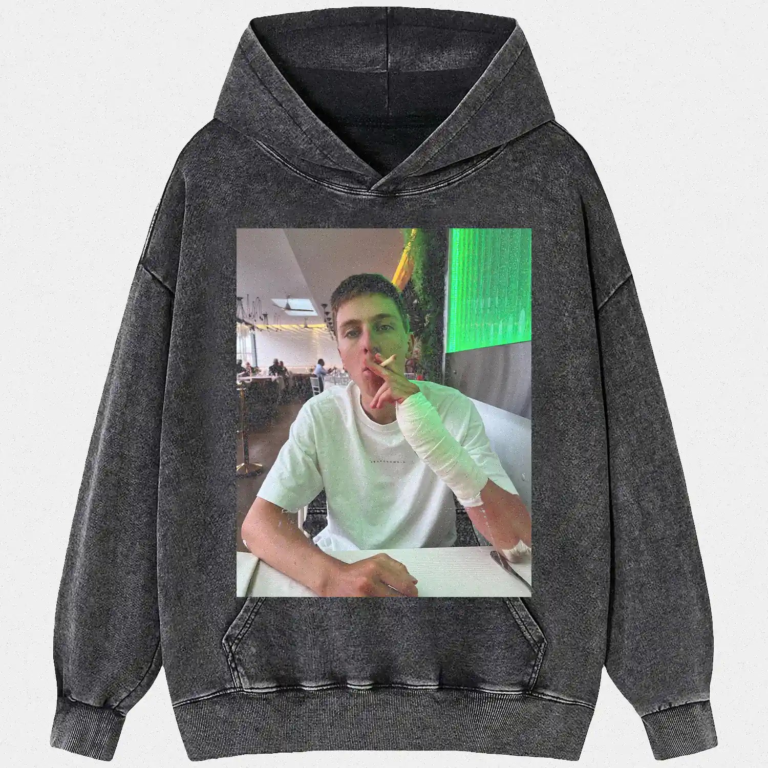 Tadej Pogačar Smoking Breadstick Tee