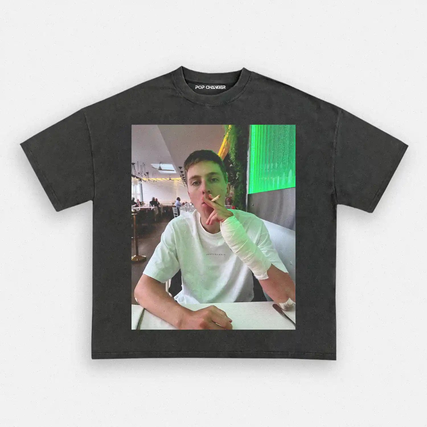 Tadej Pogačar Smoking Breadstick Tee