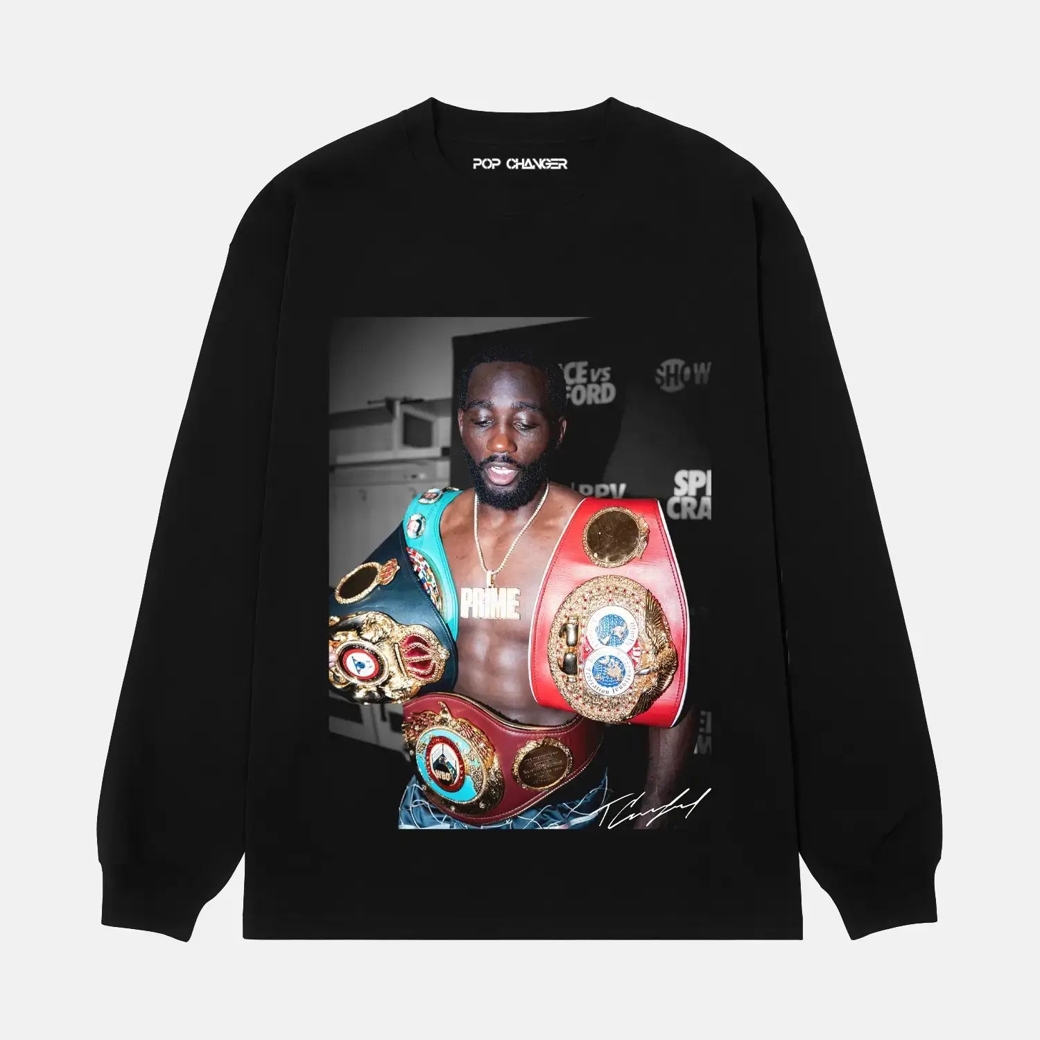 Terence Crawford Fatigue After Winning Tee - POPCHANGER
