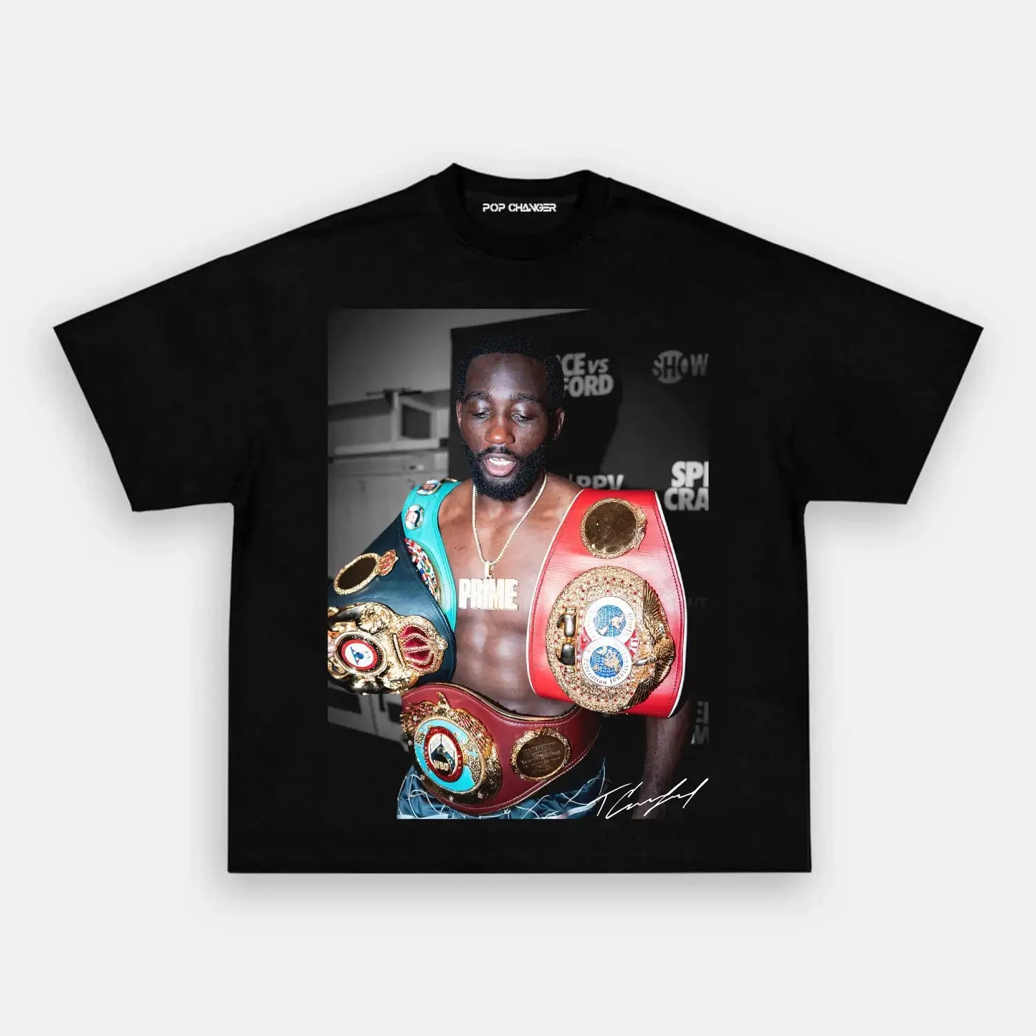 Terence Crawford Fatigue After Winning Tee - POPCHANGER