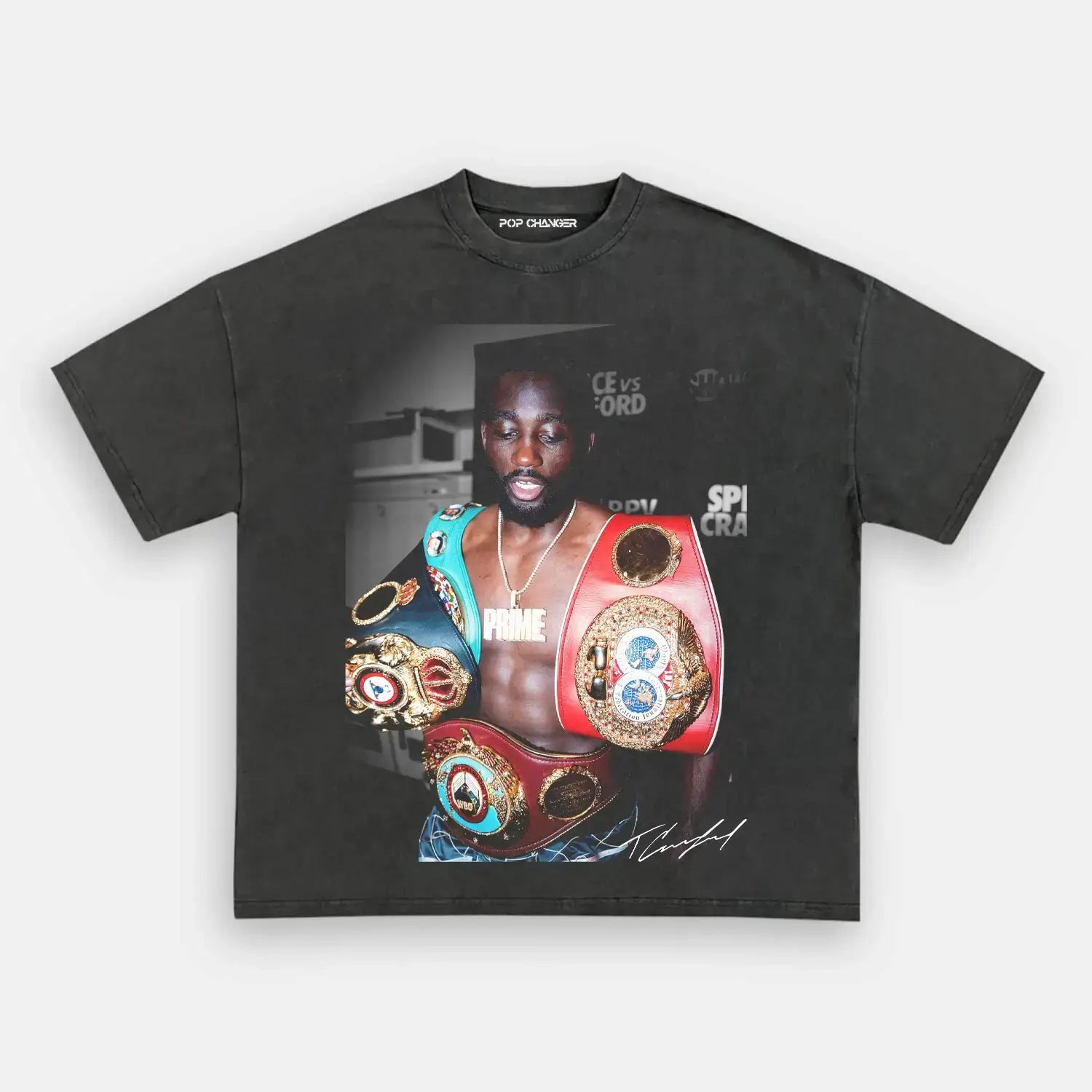 Terence Crawford Fatigue After Winning Tee - POPCHANGER