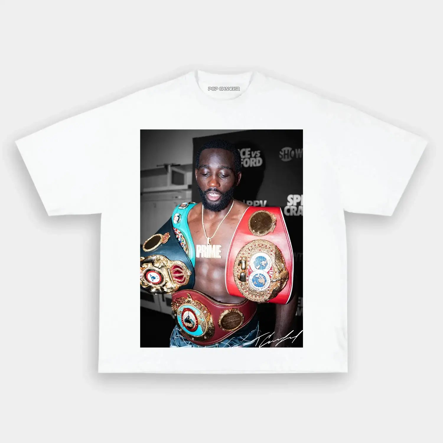Terence Crawford Fatigue After Winning Tee - POPCHANGER