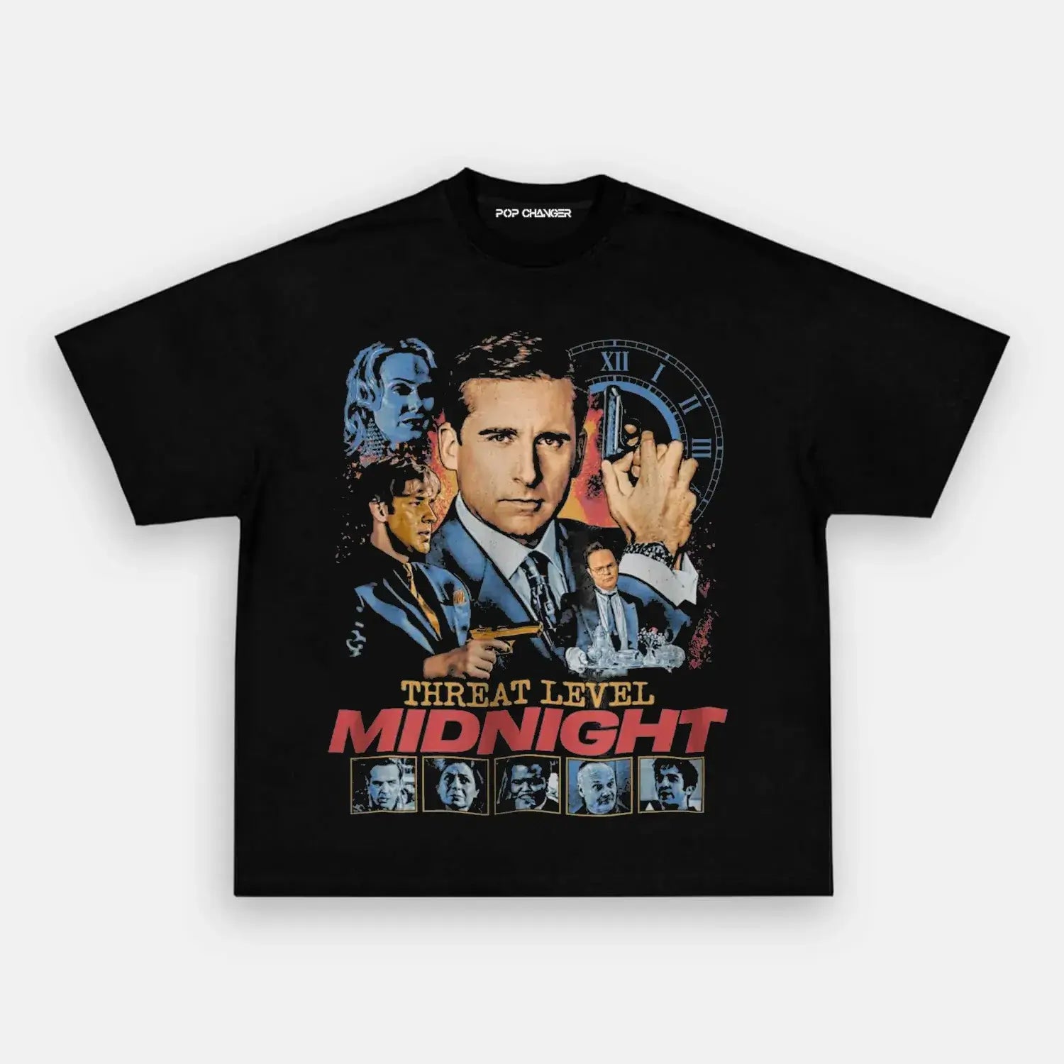 The Office Threat Level Midnigh Tee - POPCHANGER