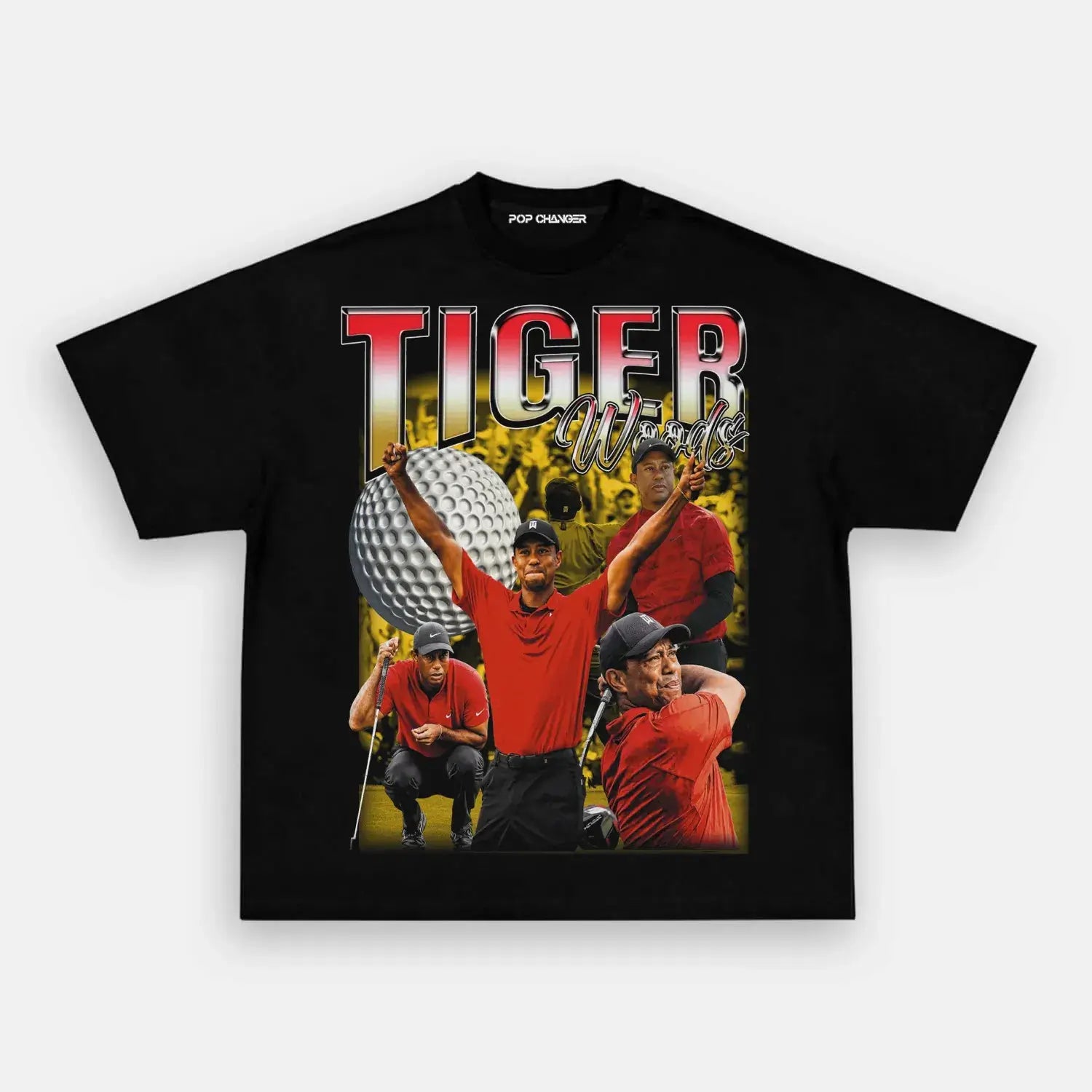 Tiger Woods Tee - POPCHANGER