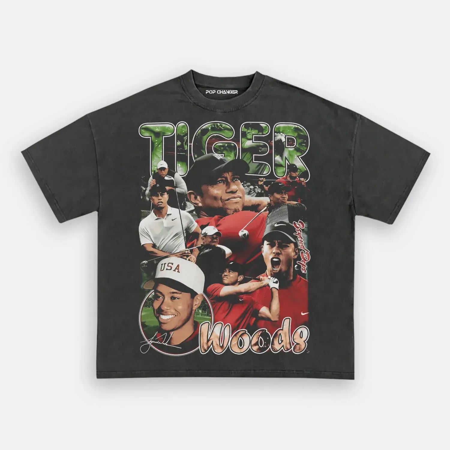 Tiger Woods V2 Tee - POPCHANGER