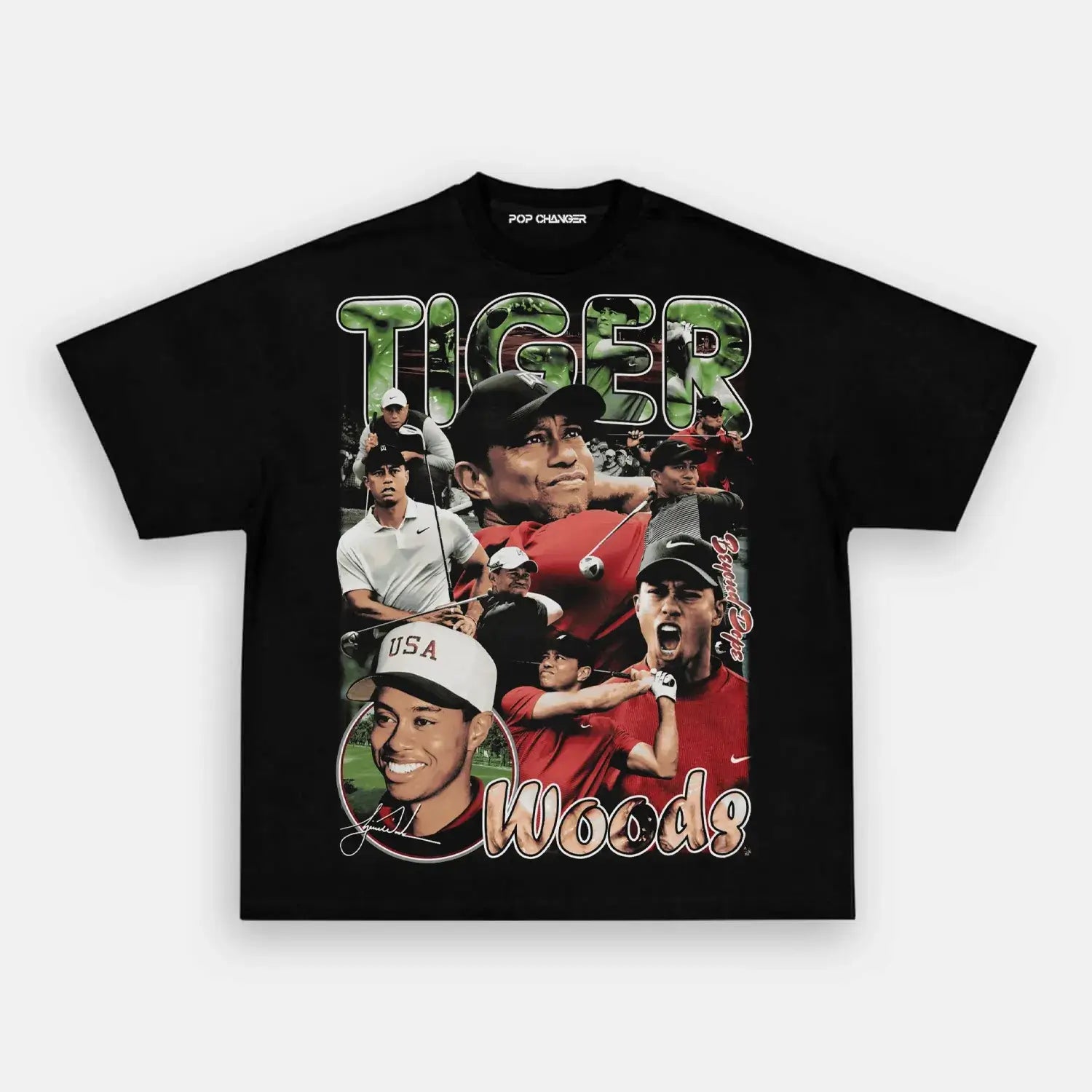 Tiger Woods V2 Tee - POPCHANGER