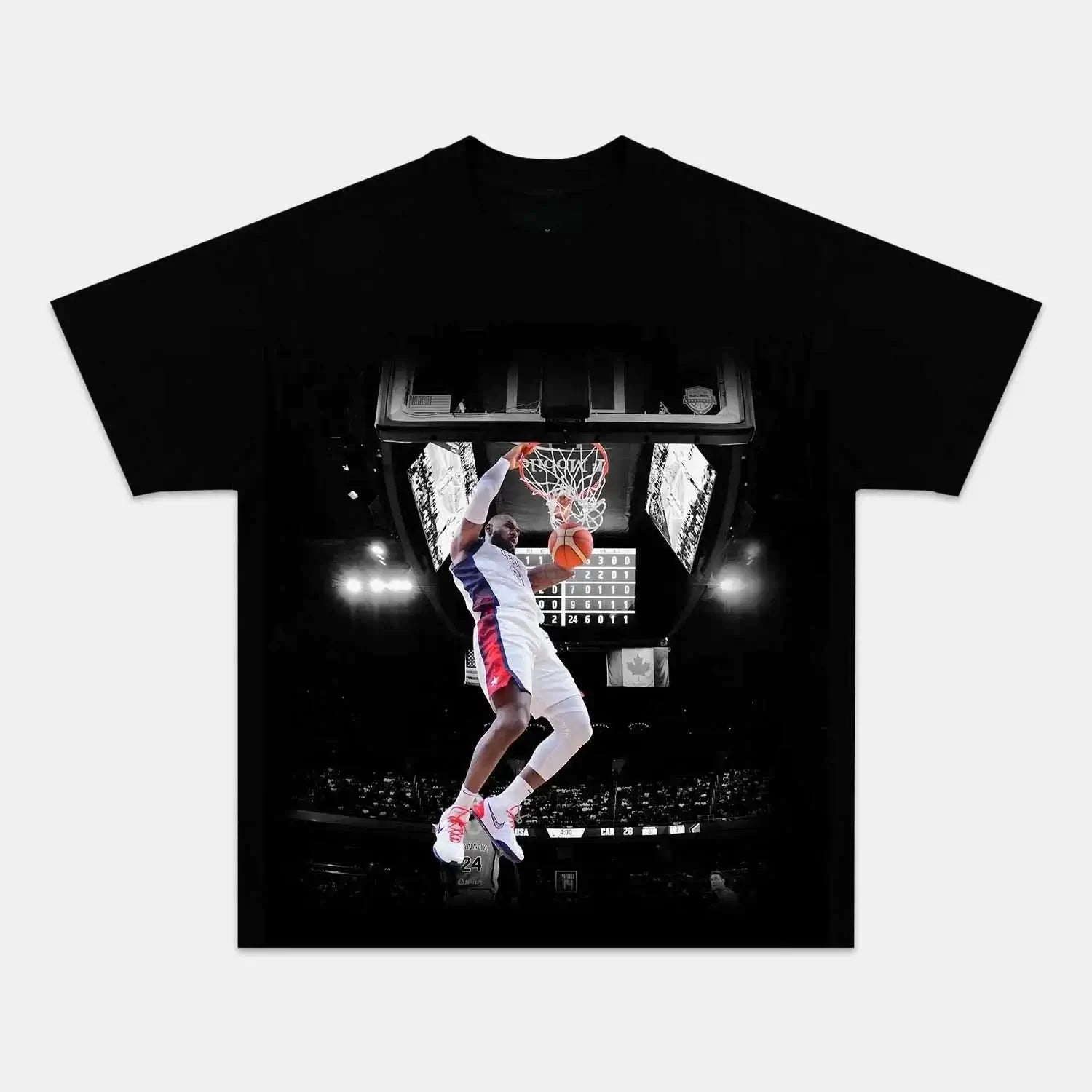 USA TEAM-LEBRON JAMES 7.13 VINTAGE TEE - POPCHANGER