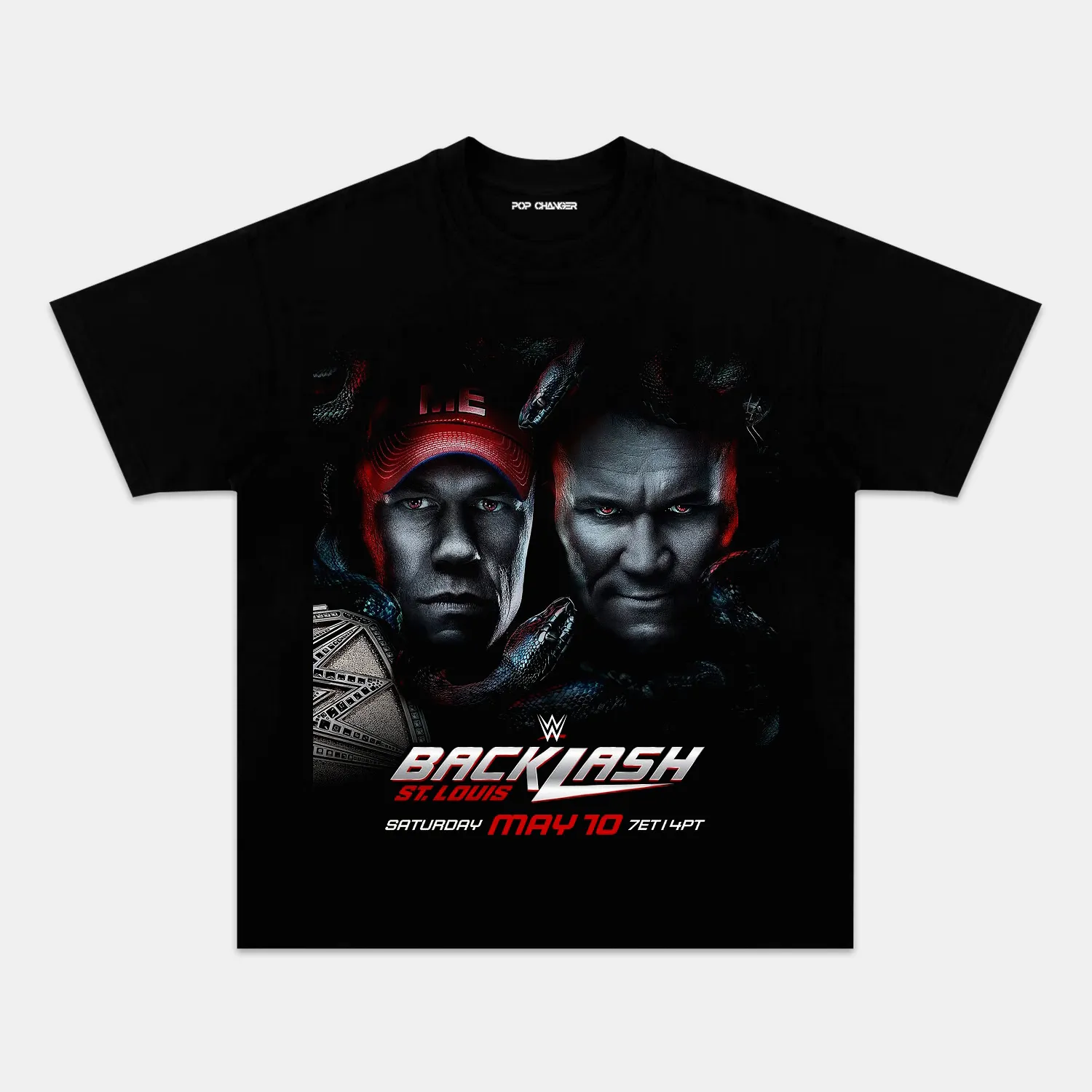 WWE BACKLASH TEE - POPCHANGER