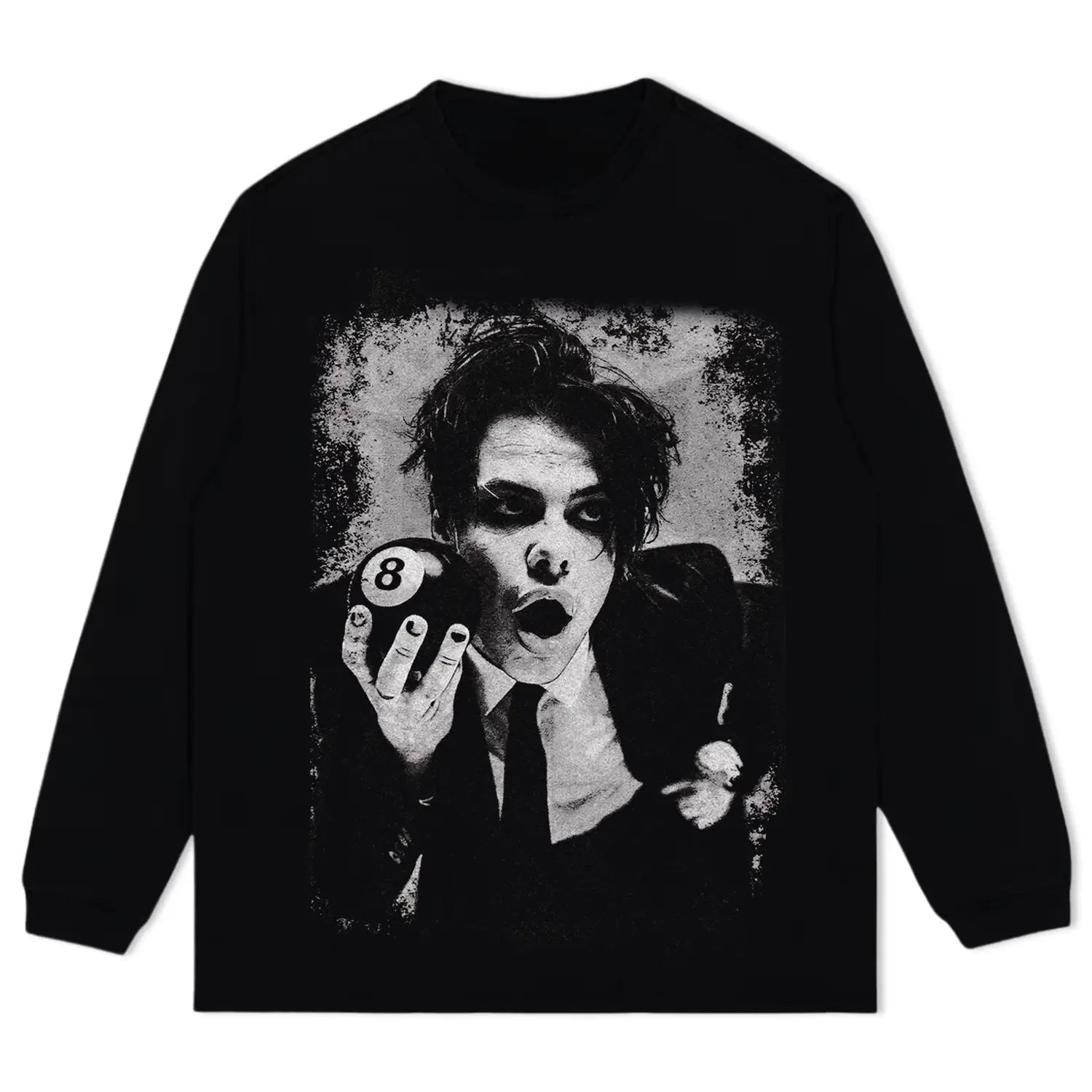 BLACK LONG SLEEVES T-SHIRT