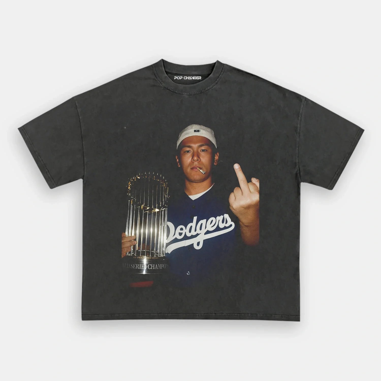 Yoshinobu Yamamoto Champion Tee - POPCHANGER