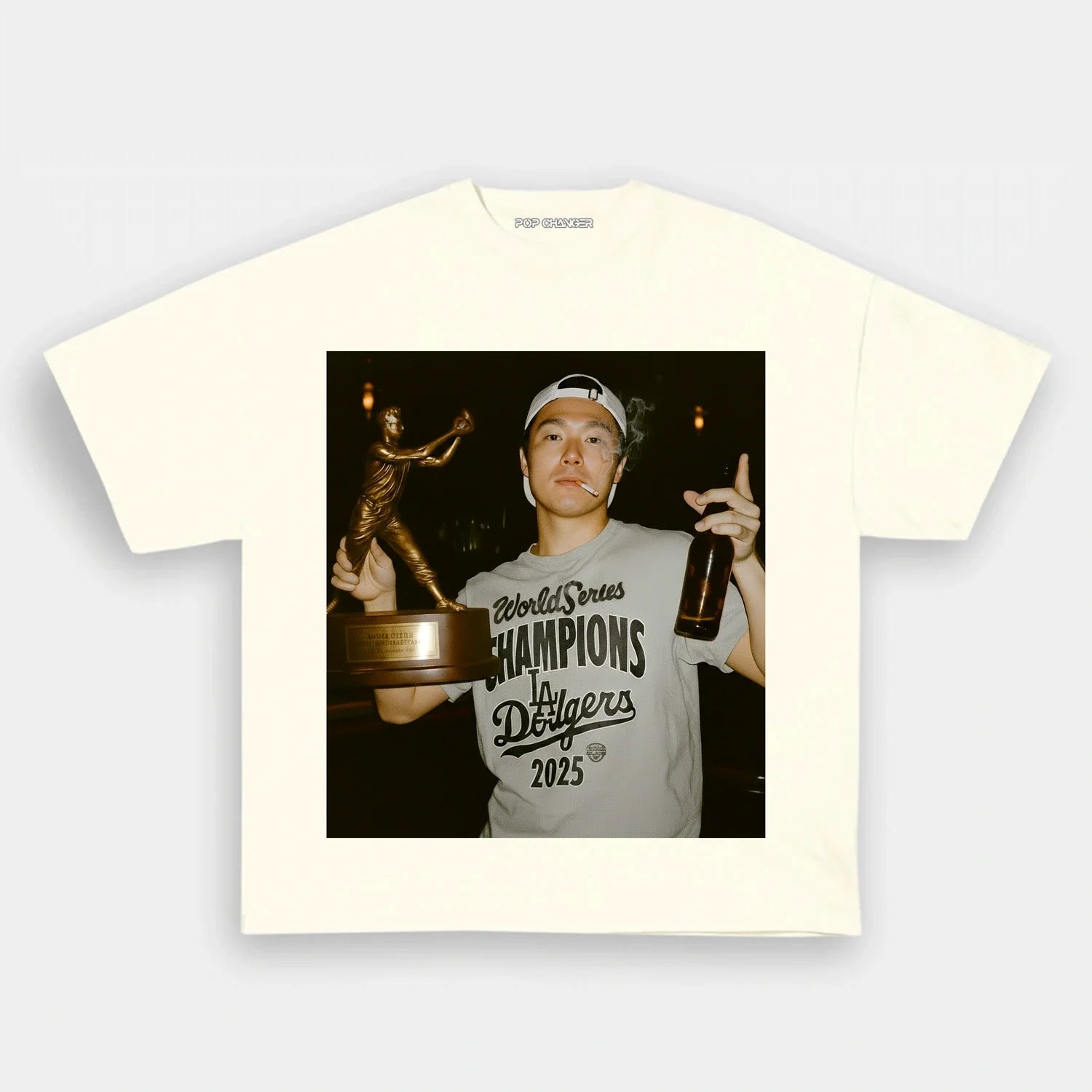 Yoshinobu Yamamoto MVP Tee - POPCHANGER