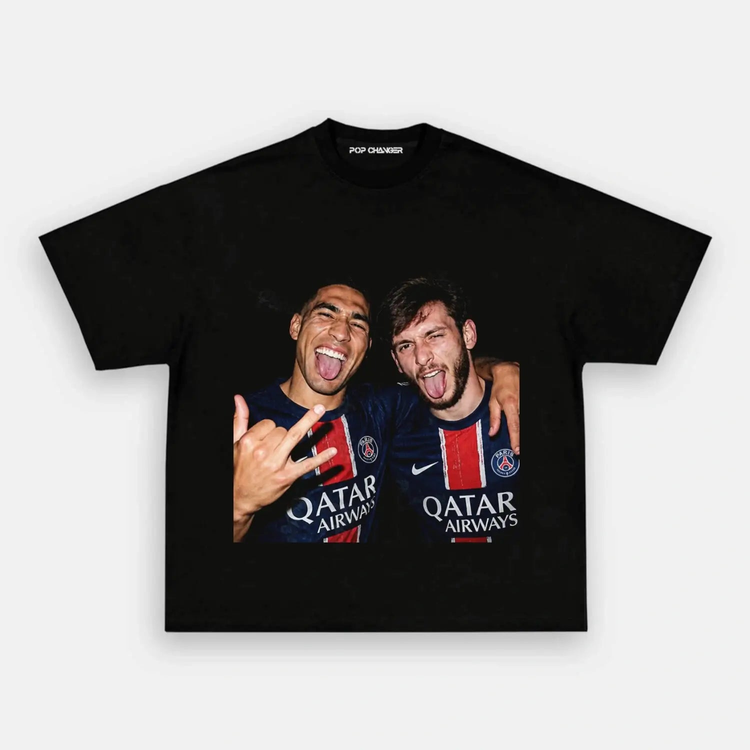 Achraf Hakimi and Khvicha Kvaratskhelia 3 - POPCHANGER